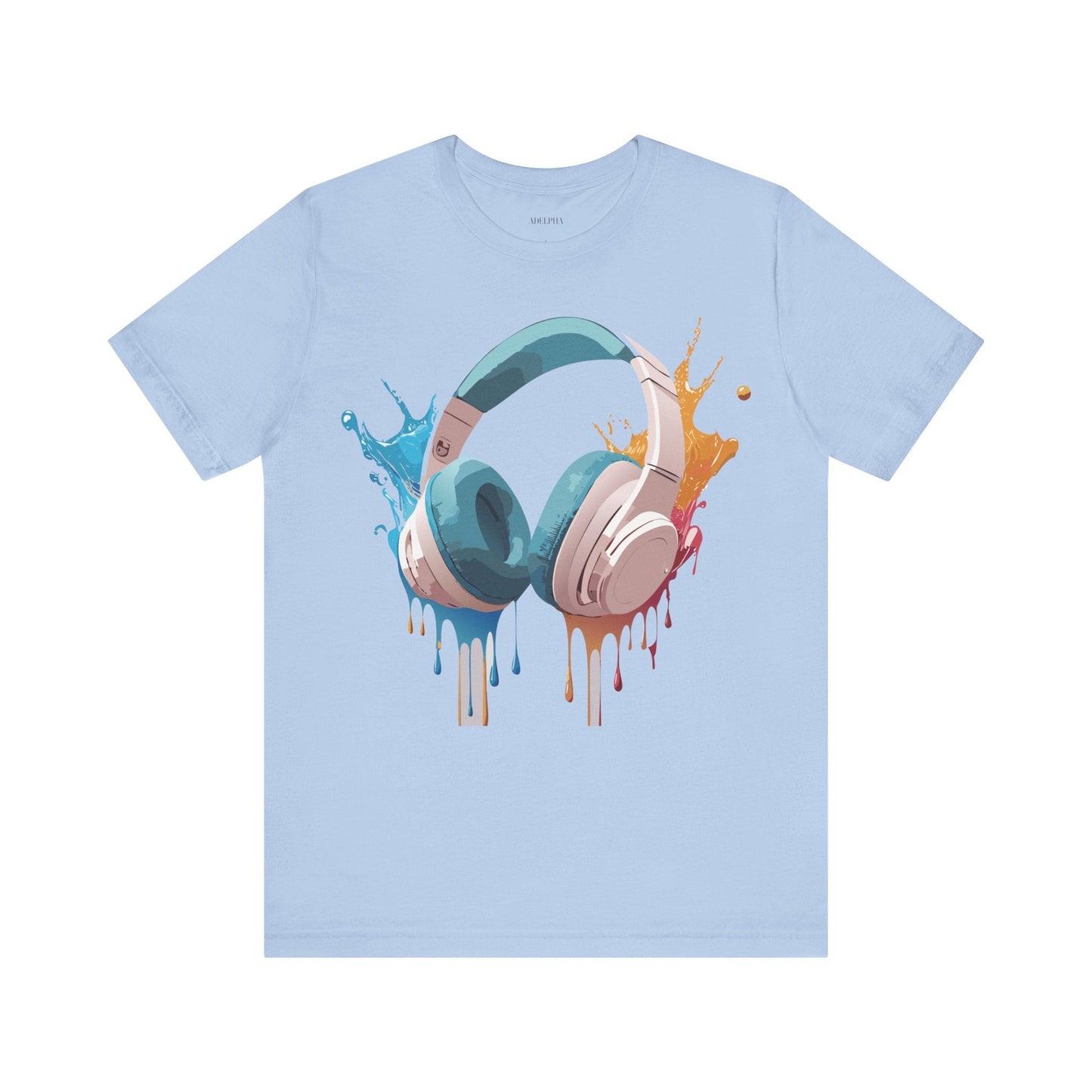 Music Graphic Unisex 100 Cotton Vintage Art with Musical Elements Tee 94