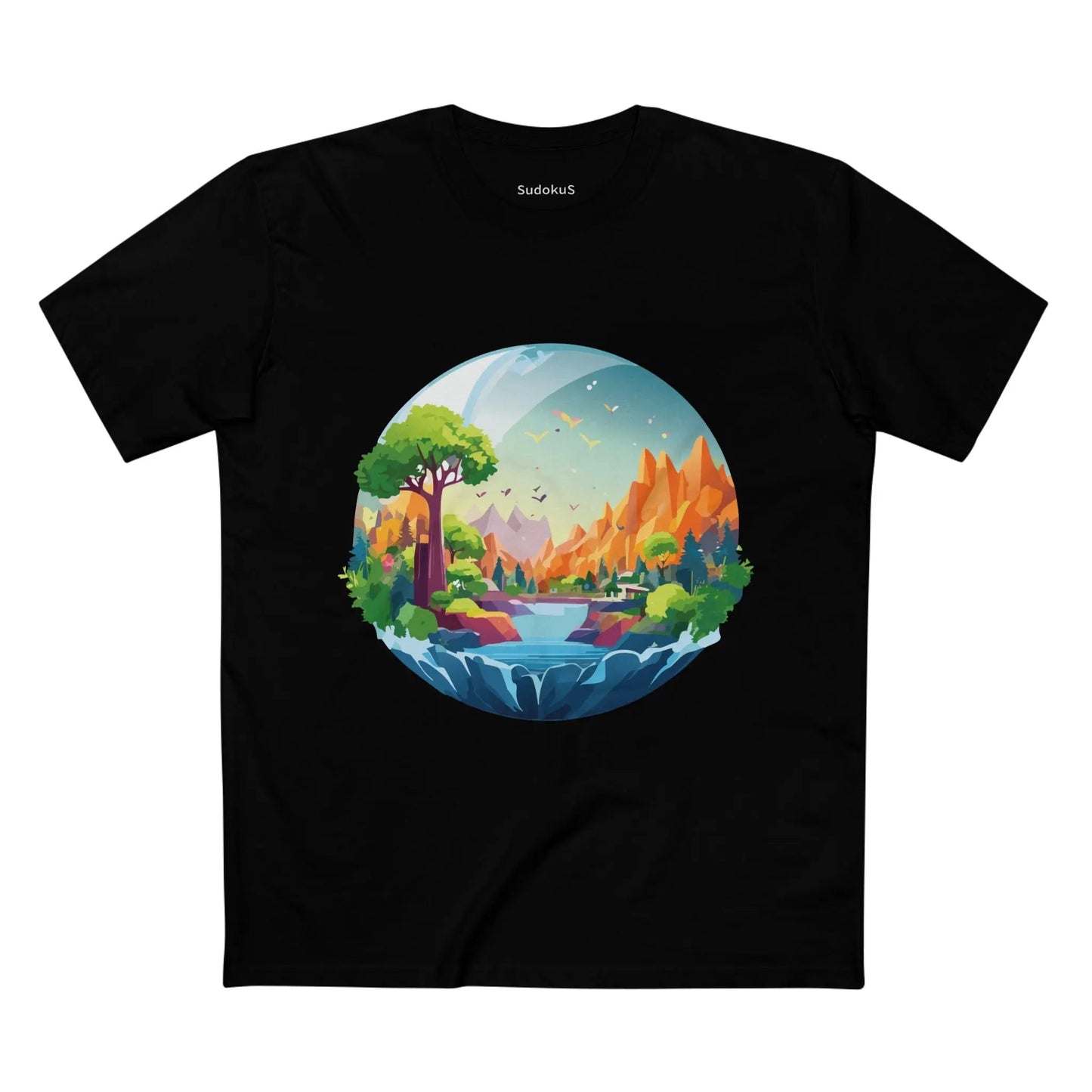 Fantasy Graphic Unisex 100 Cotton Staple Tee 12
