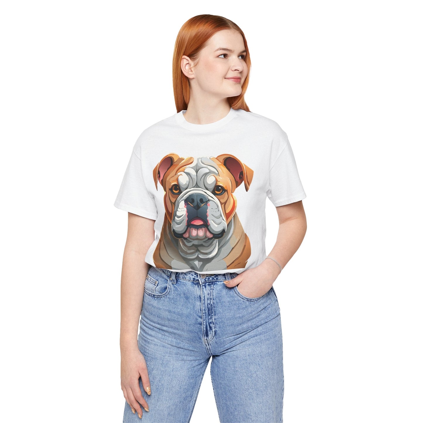 Unisex Animal Print Tee Shirt Art Design Wild Animals Graphic Tee For Everyday Wear