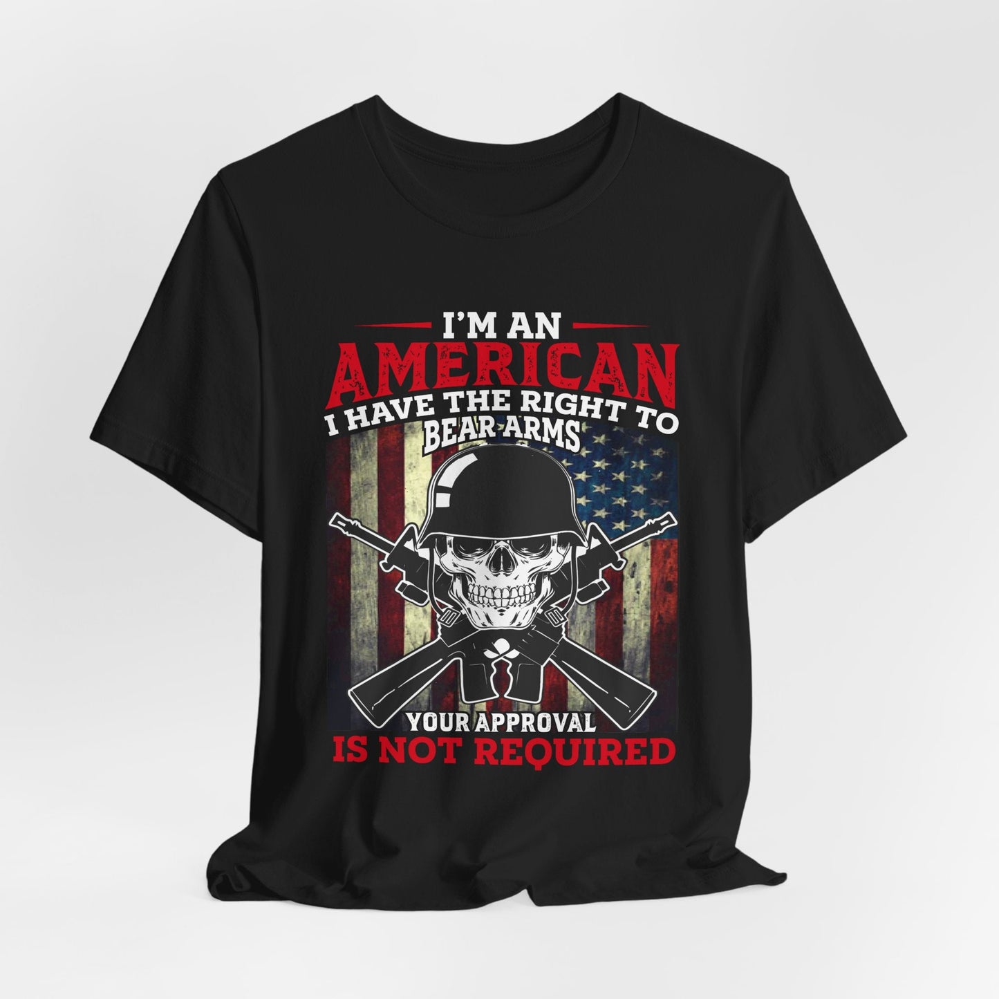 Army Veteran Patriotic Graphic Design Unisex Cotton T-Shirt v29