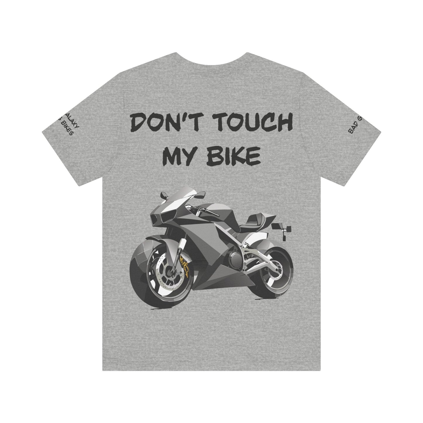 Alien Graphic Tee Shirt From Bad Galaxy Made To Order In USA 100 Percent Cotton Eco Friendly Inks