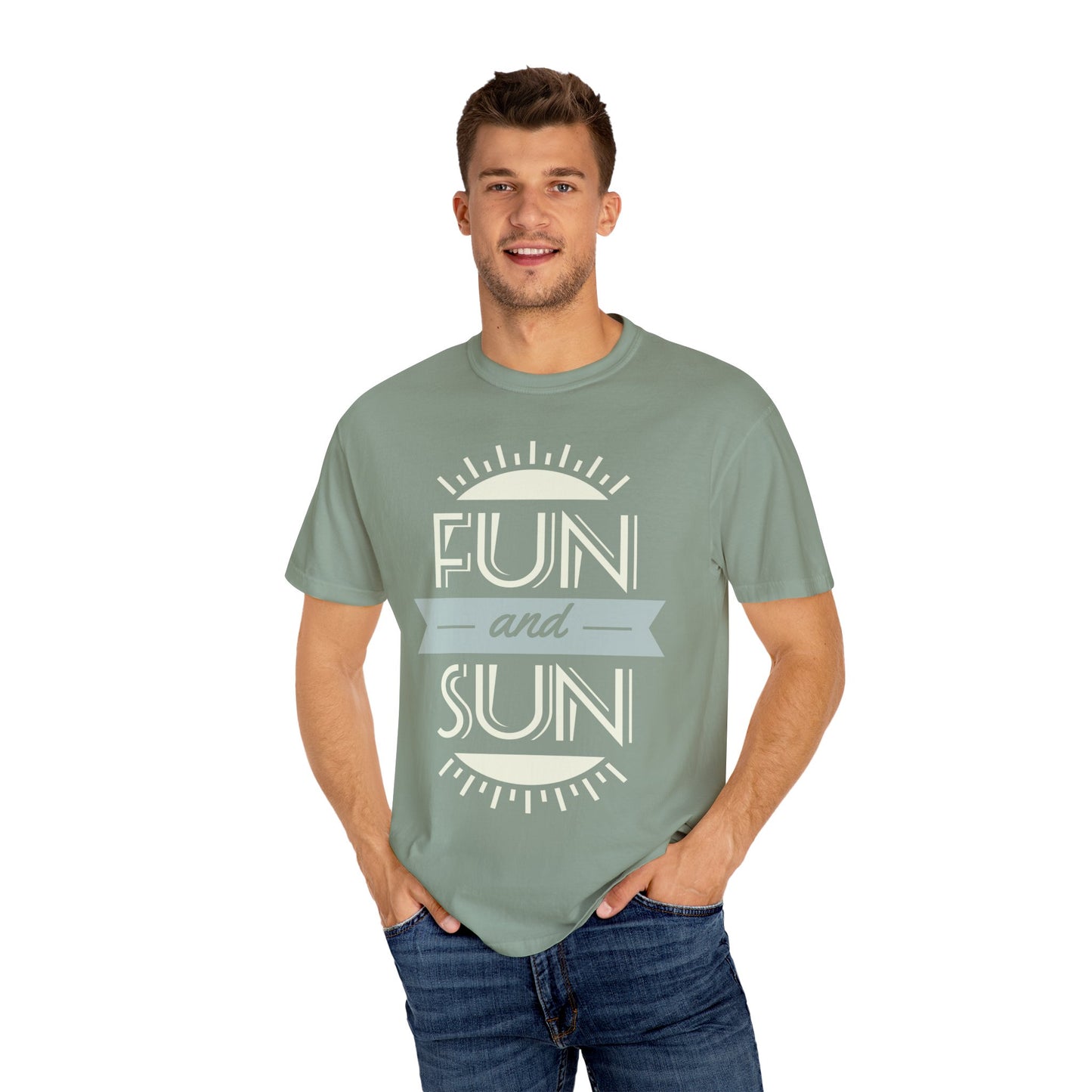 Unisex T-shirt with summer design