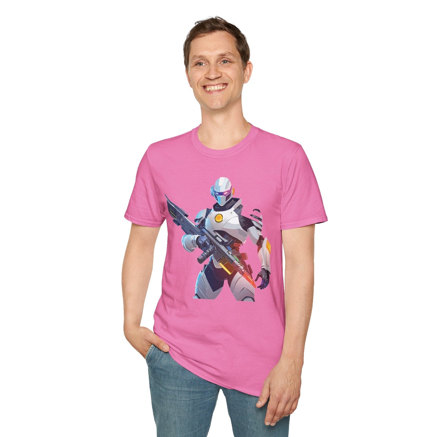 Unisex Robocop T Shirt Graphic With Classic Robocop Design Softstyle 100 Cotton Tee