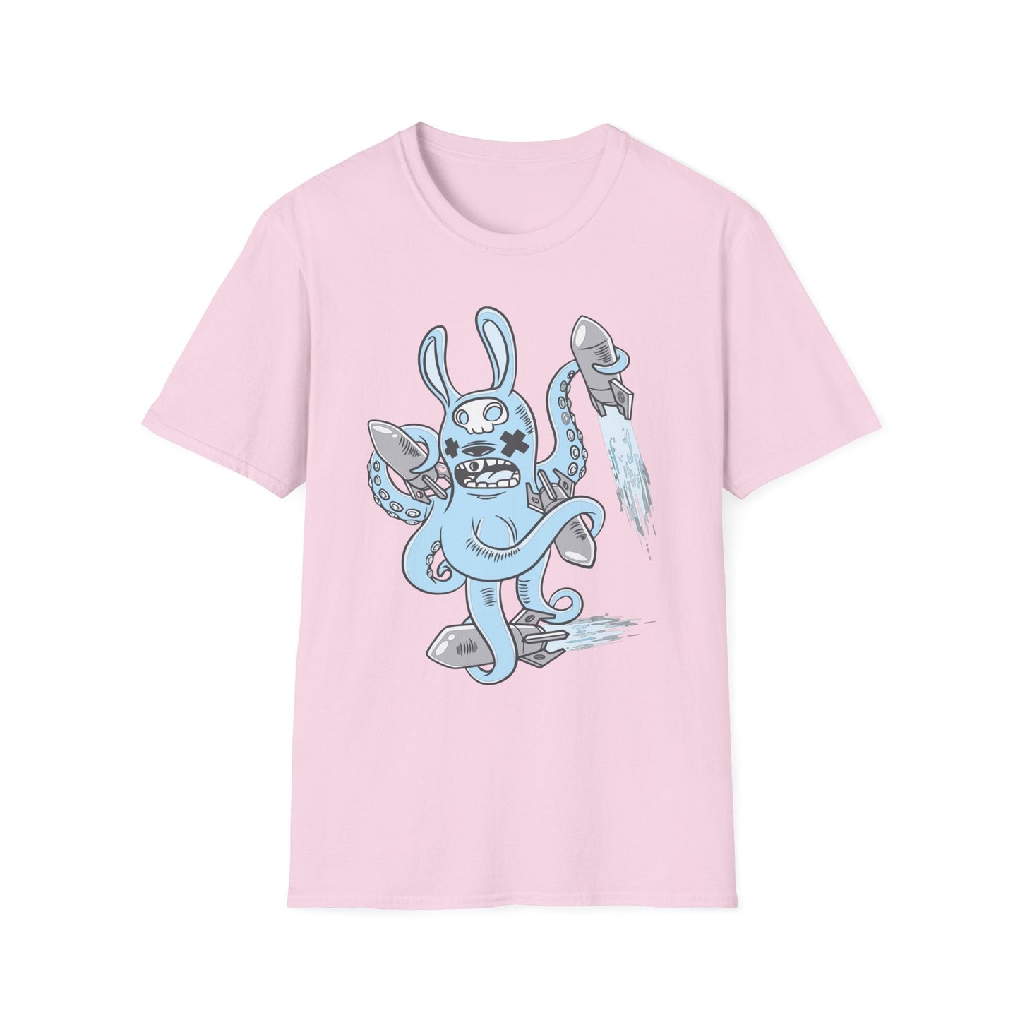 Cartoon T Shirt Unisex Animation Tee Funny Art Design Gildan Softstyle 64000 Premium Cotton
