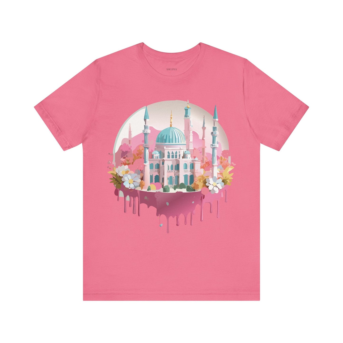 Istanbul Tourist Shirt Unisex Short Sleeve Graphic Tee Vintage Inspired Art Adelpha