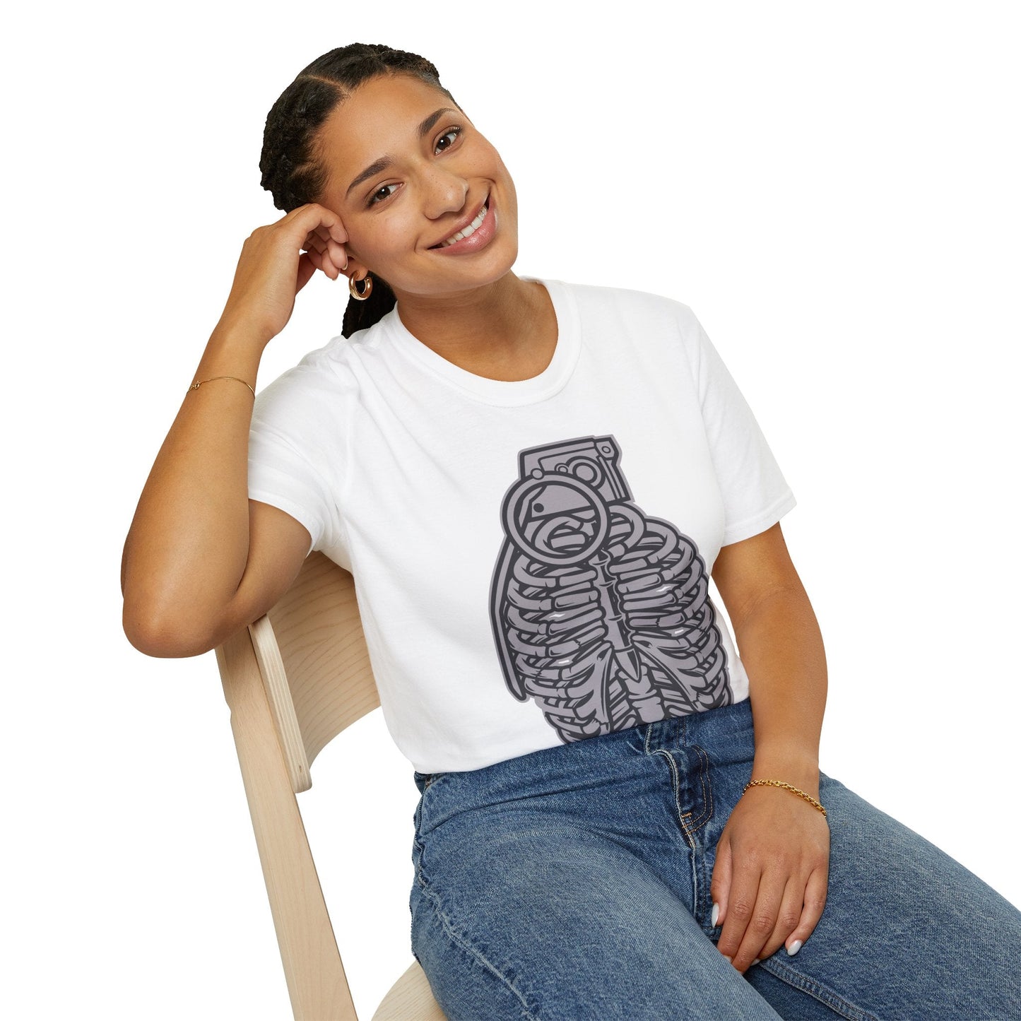 Cartoon T Shirt Animation T Shirt Funny Tee Shirt Unisex Gildan Softstyle 64000 Cotton