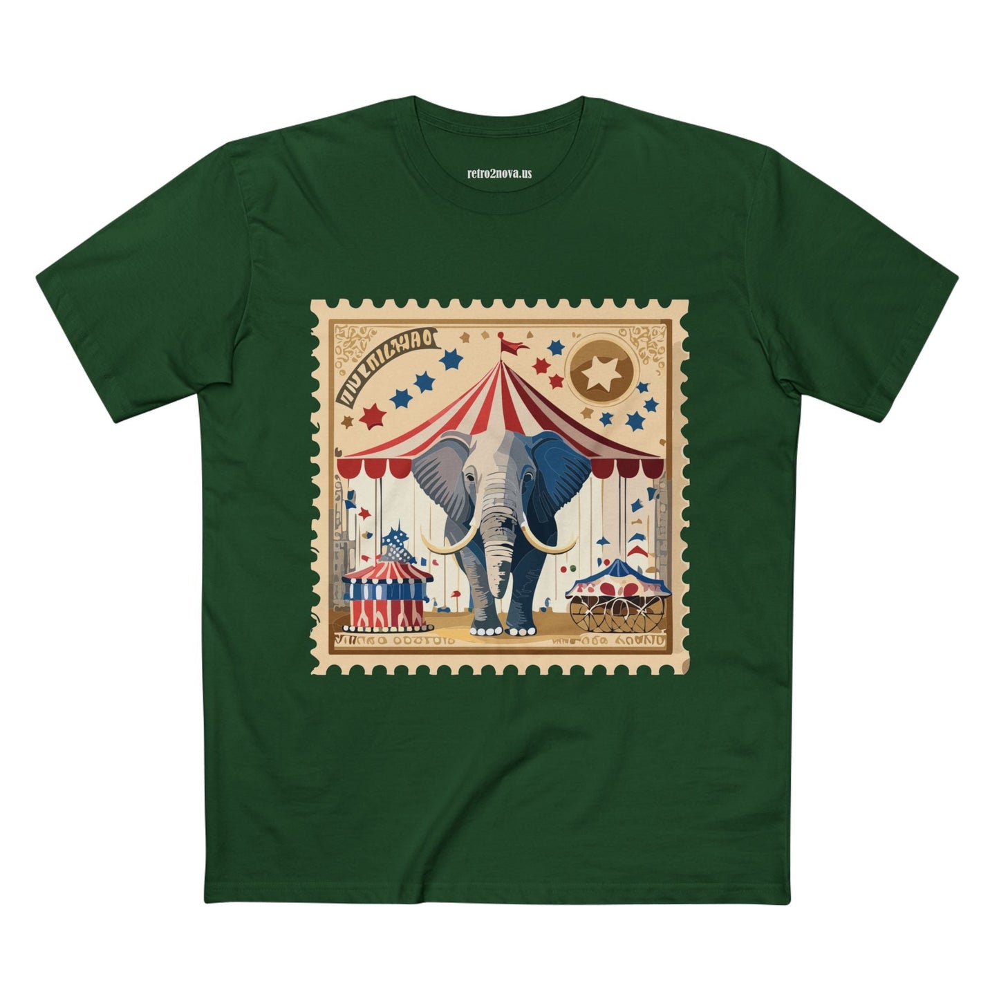 Stamp Shirt Postage Stamp Tee Unisex Premium Cotton Original Art Design From Retro2Nova PS 50