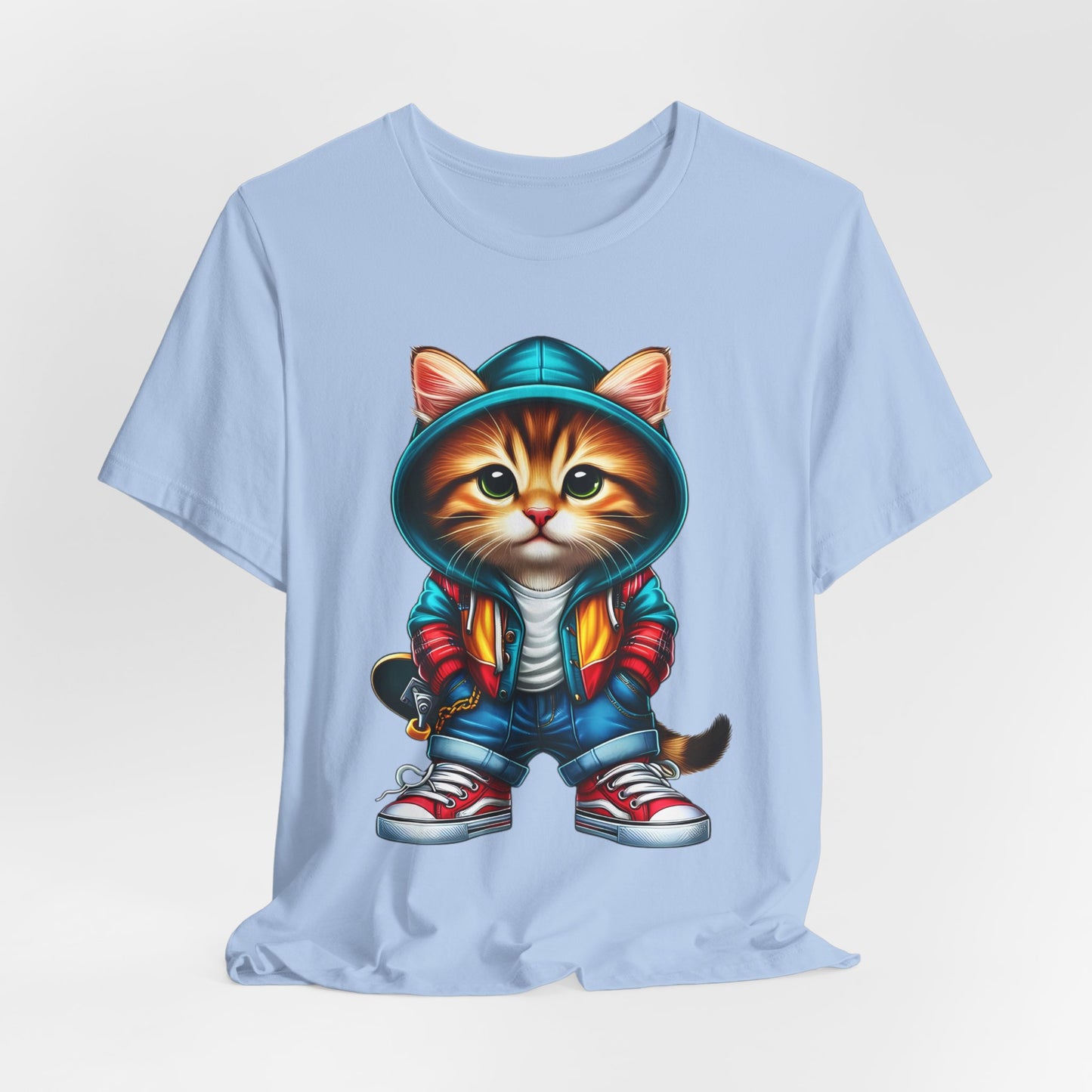 Mina Cool Cat Tee Shirt, Funny Cat T-Shirt, Pet Shirt, Animal Tees, Funny Animal T-Shirt, Graphic Tee