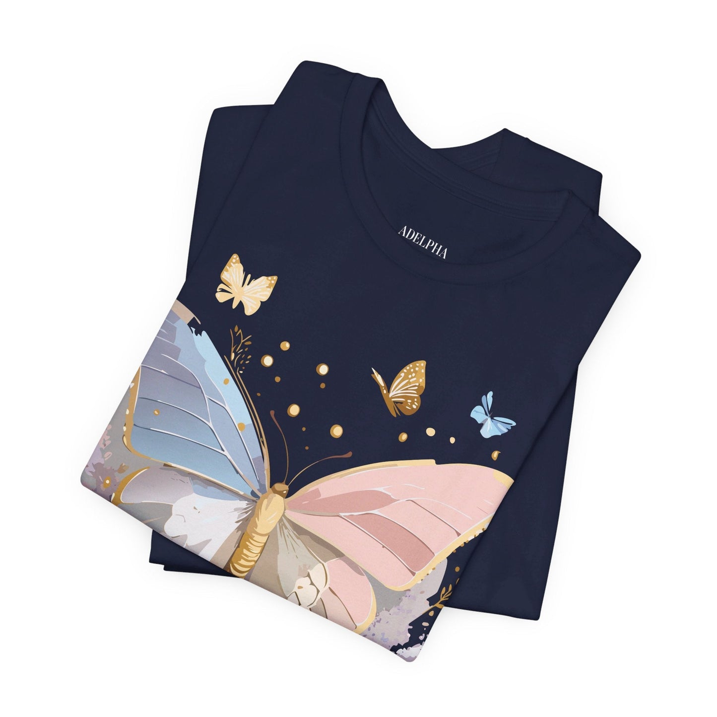 Butterfly Graphic Tee By Adelpha Unisex Jersey Short Sleeve Shirt