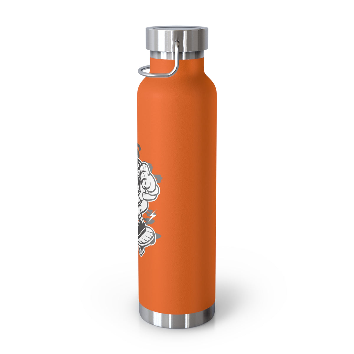 22oz Copper Insulated Water Bottle with Cartoon Design - CV101