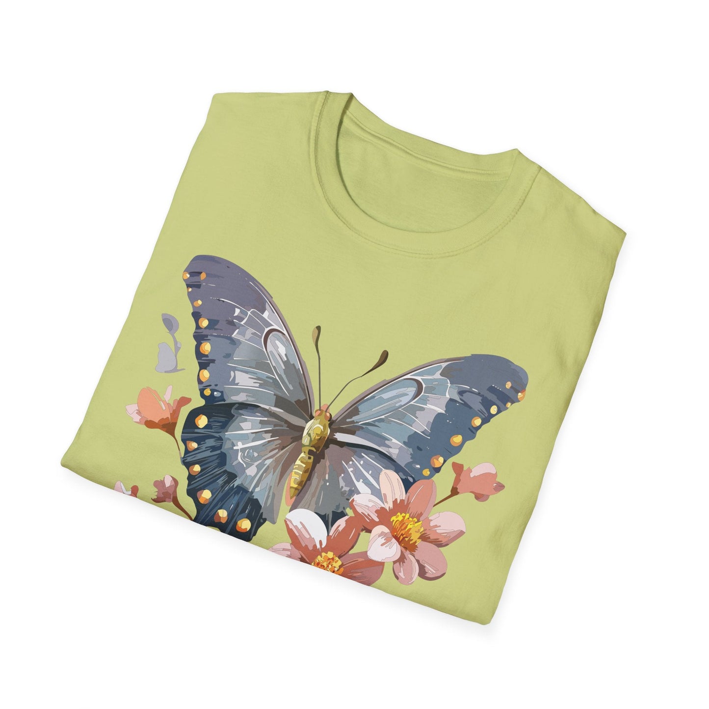 Butterfly Shirt Unisex T Shirt Monarch Butterfly Softstyle Tee Gildan 64000 Breathable Everyday Wear