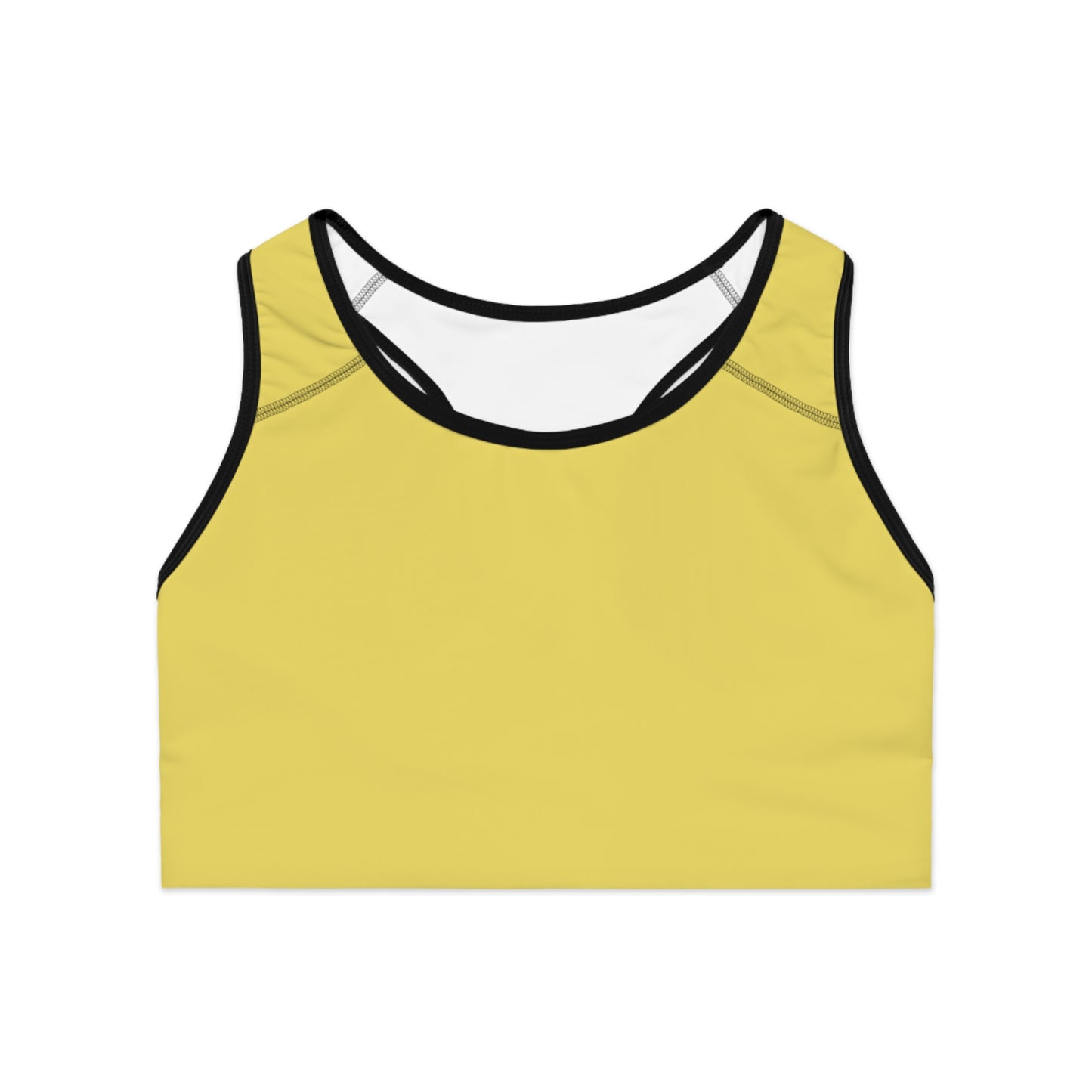 Yellow Color Sports Bra, Yellow Sports Bra 2