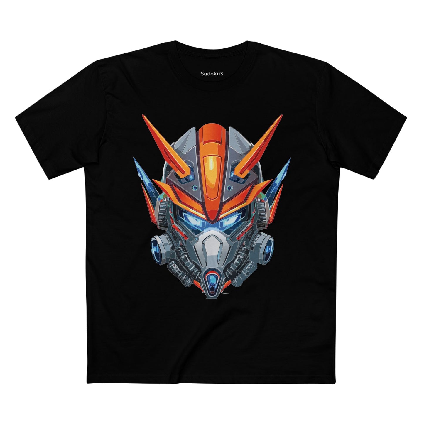 Cyborg Robot Graphic Unisex 100 Cotton Staple Tee 15