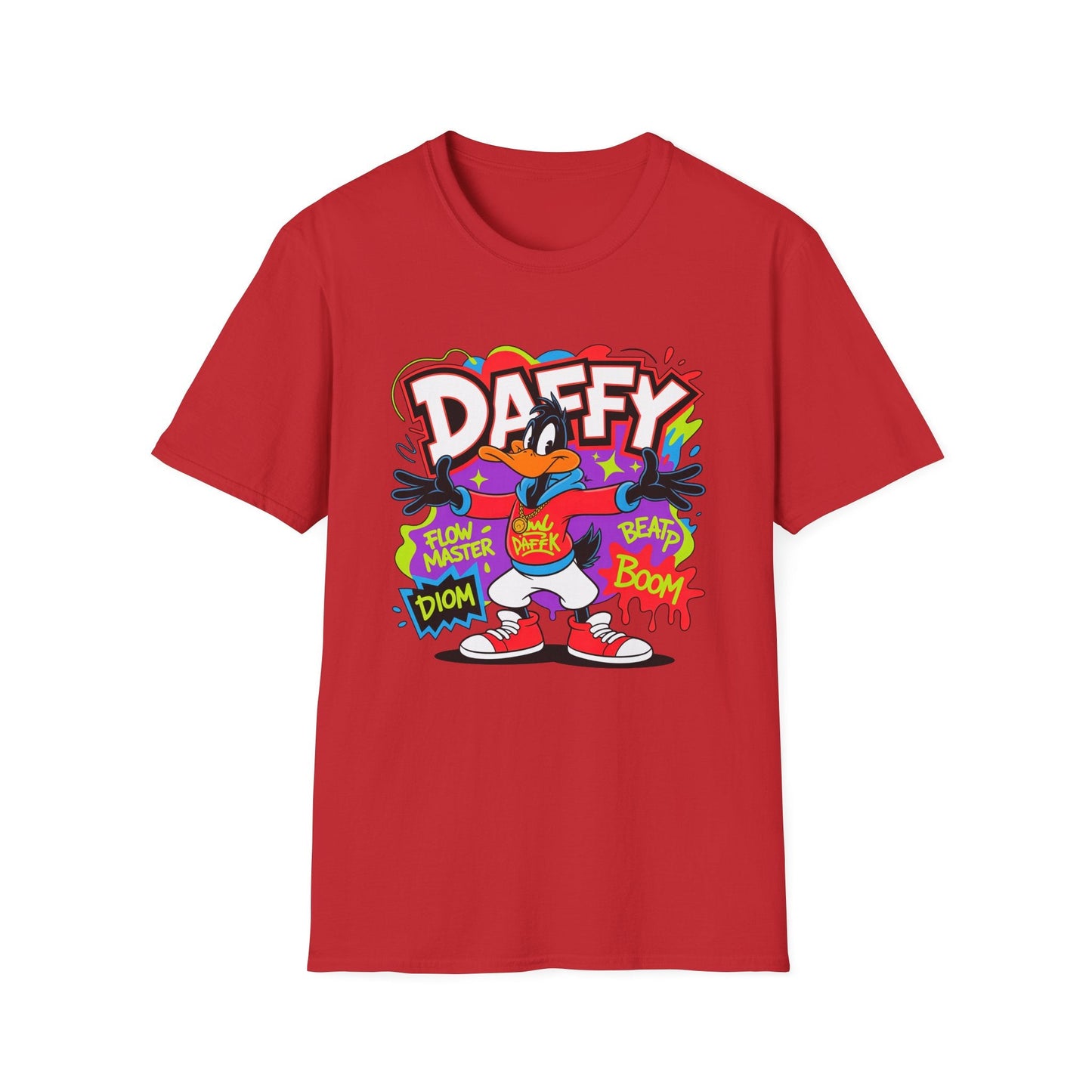 Funny Animals Cartoon T Shirt With Animation Design Gildan Softstyle 64000 Unisex Tee Collection