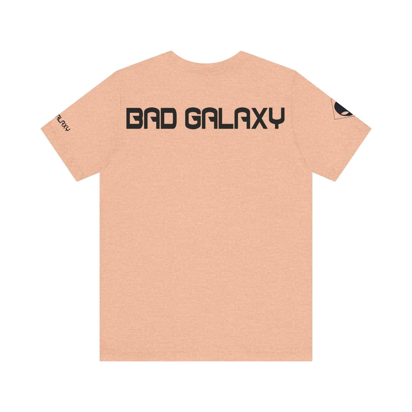 Bad Galaxy Alien Graphic Tee Shirt 100 Percent Cotton Lightweight Eco Friendly Wear