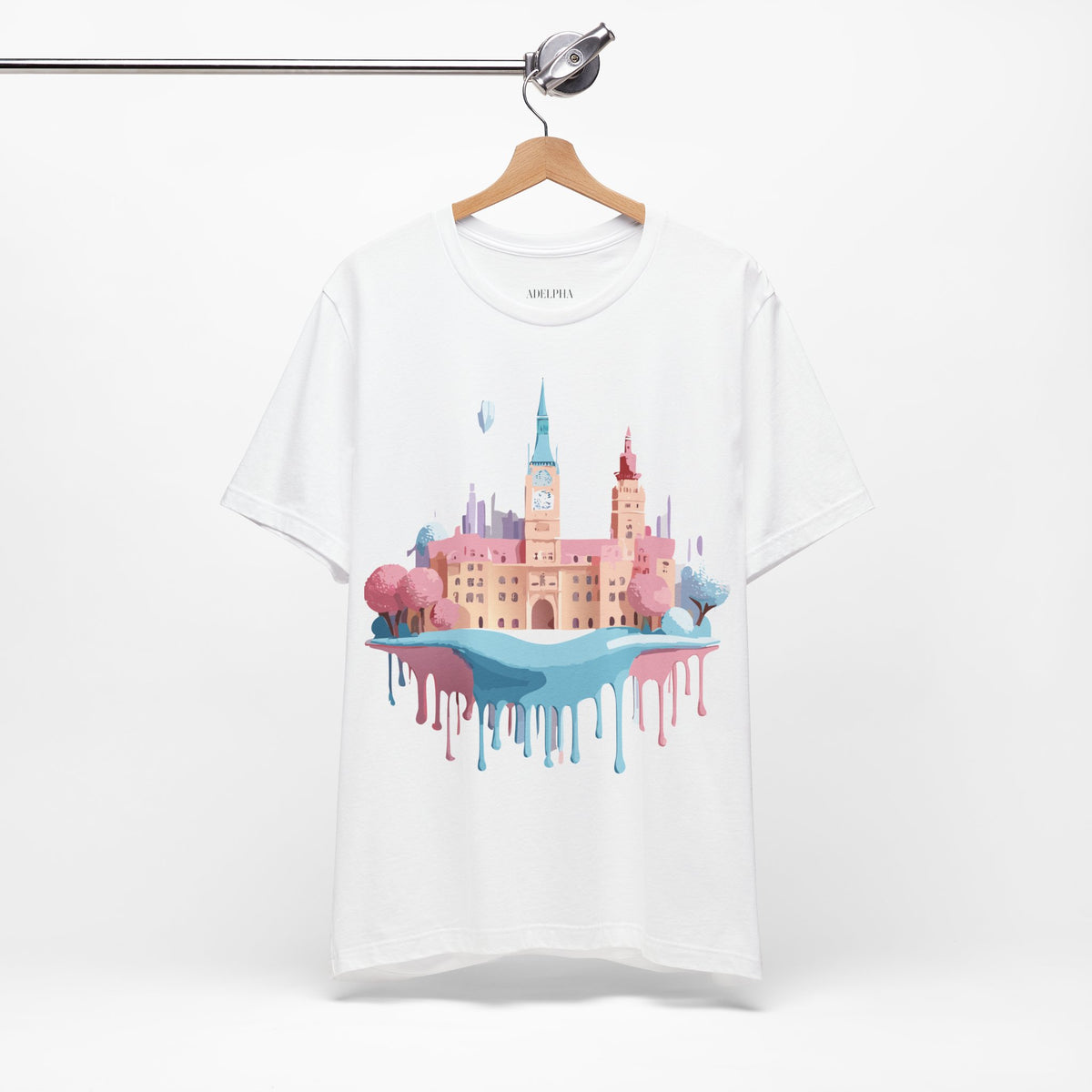 Unisex Cotton Bella+Canvas Tee with Prague