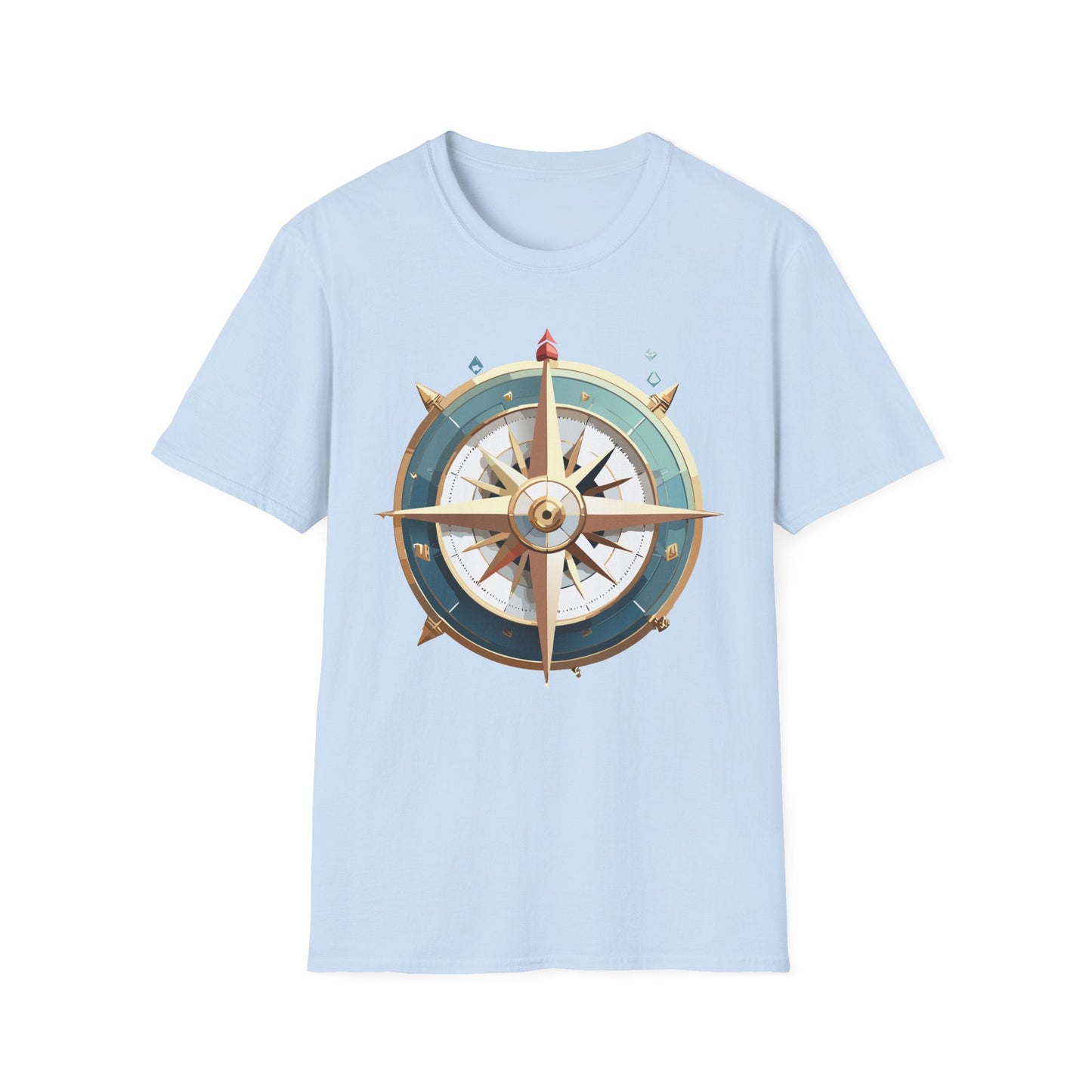 Compass Navigator Graphic Tee Unisex 100 Cotton 26
