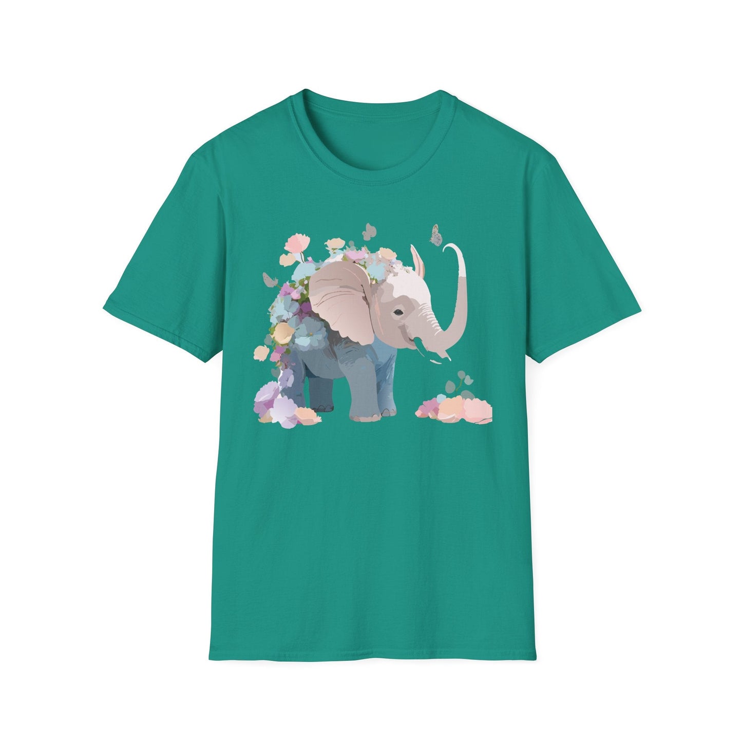 Elephant T Shirt Unisex Softstyle 64000 Elephant Tee Premium Comfort Everyday Wear
