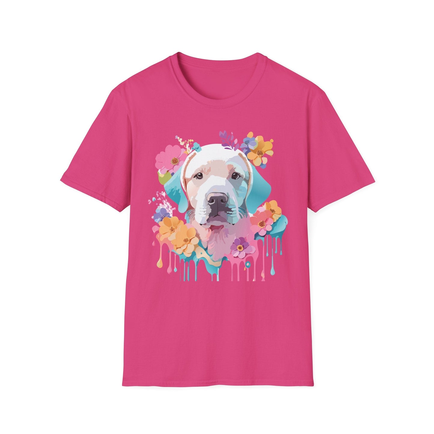 Dog Shirt Unisex Animal Tee Softstyle Gildan 64000 Short Sleeve Tee