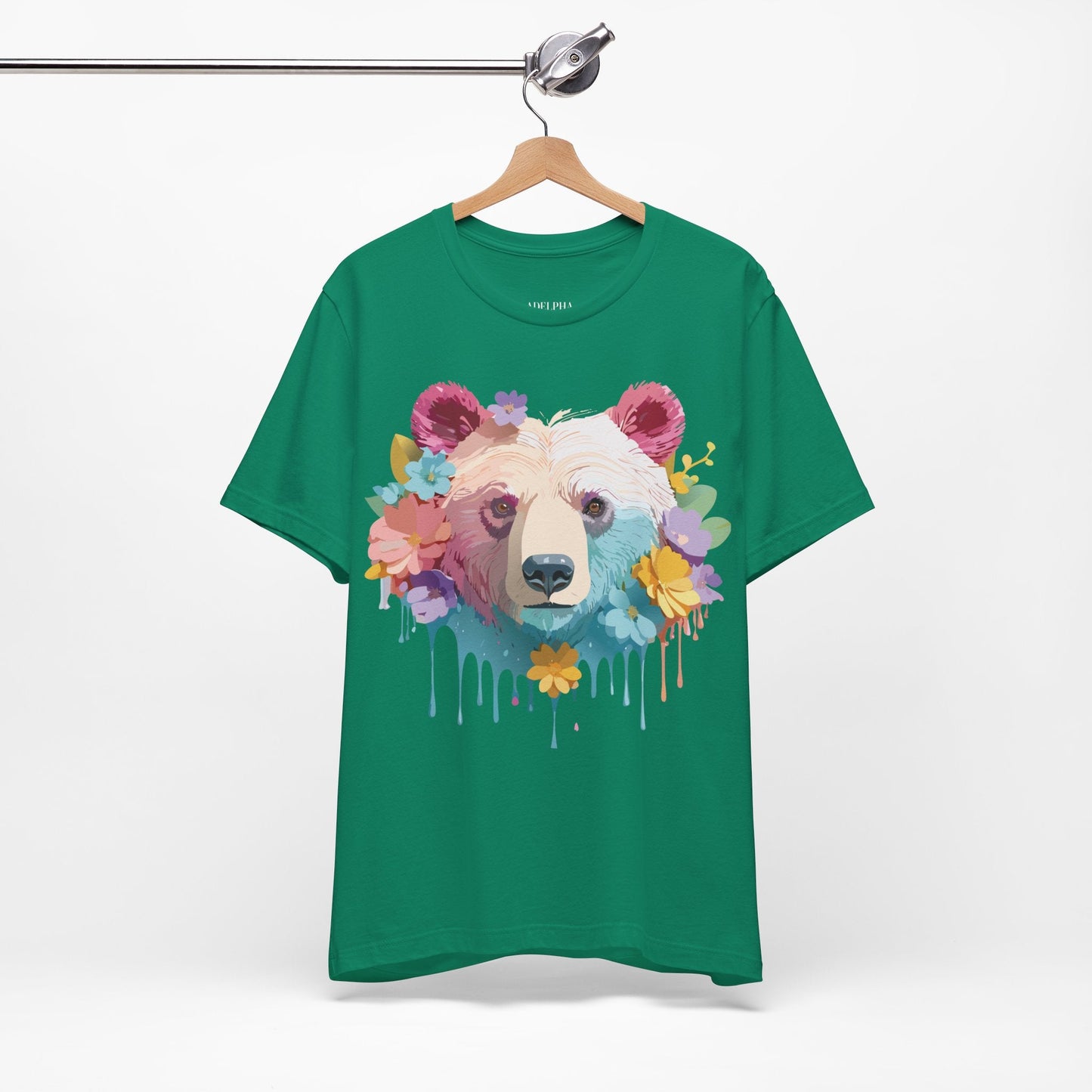 Bear Graphic T Shirt Unisex Adelpha Vintage Inspired Artwork Tee