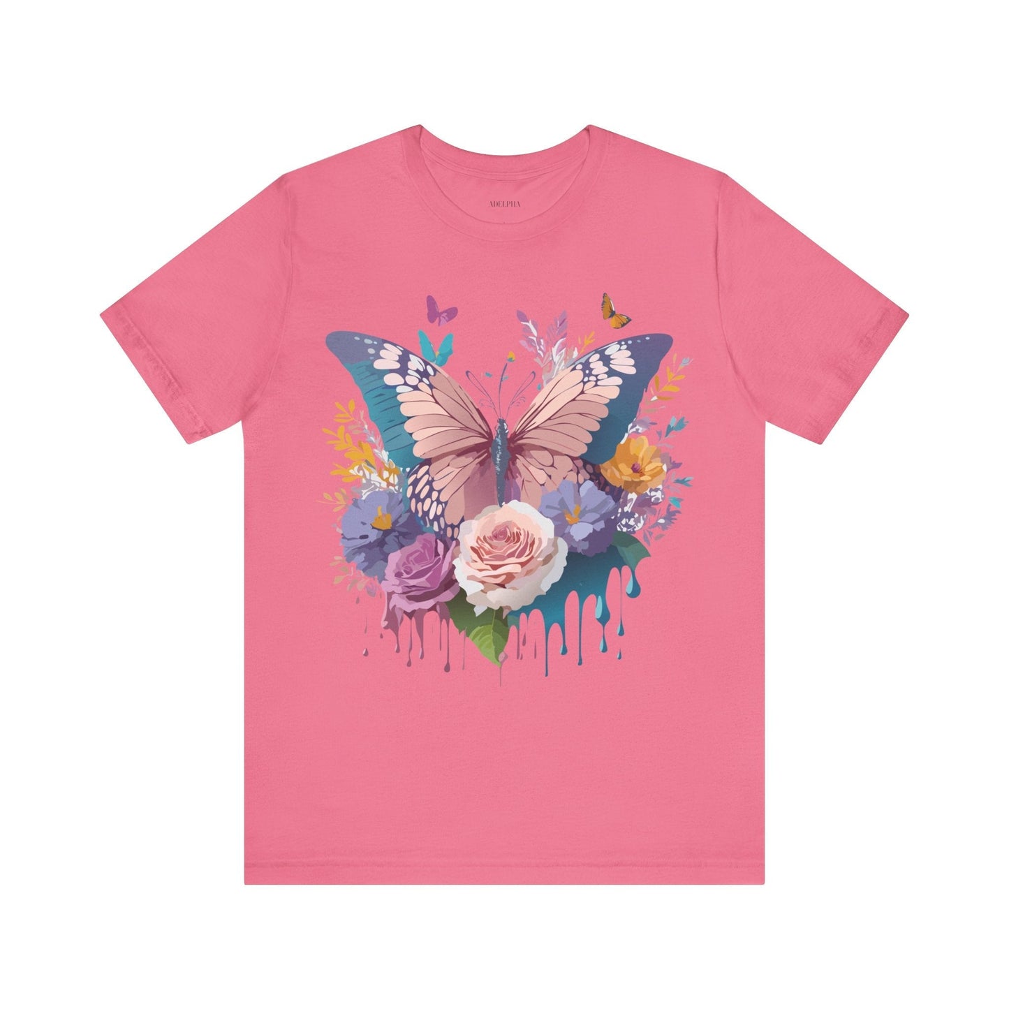 Butterfly Graphic Tee Unisex Short Sleeve Artwork By Adelpha