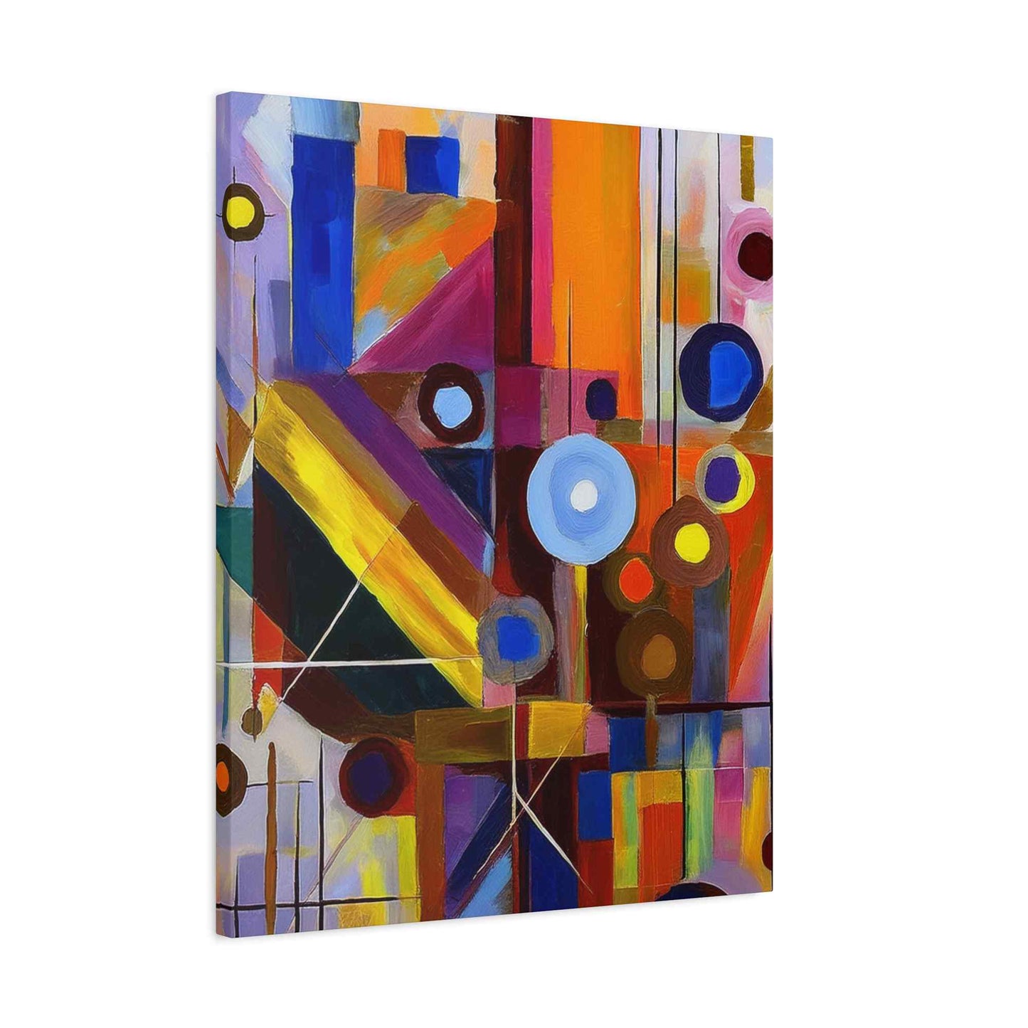 Abstract Painting Print Canvas 20x24,20x30,24x30, 24x32,24x36,30x40, 32x48,36x48,40x60 Pine-Wood Inner Frame ABS-4