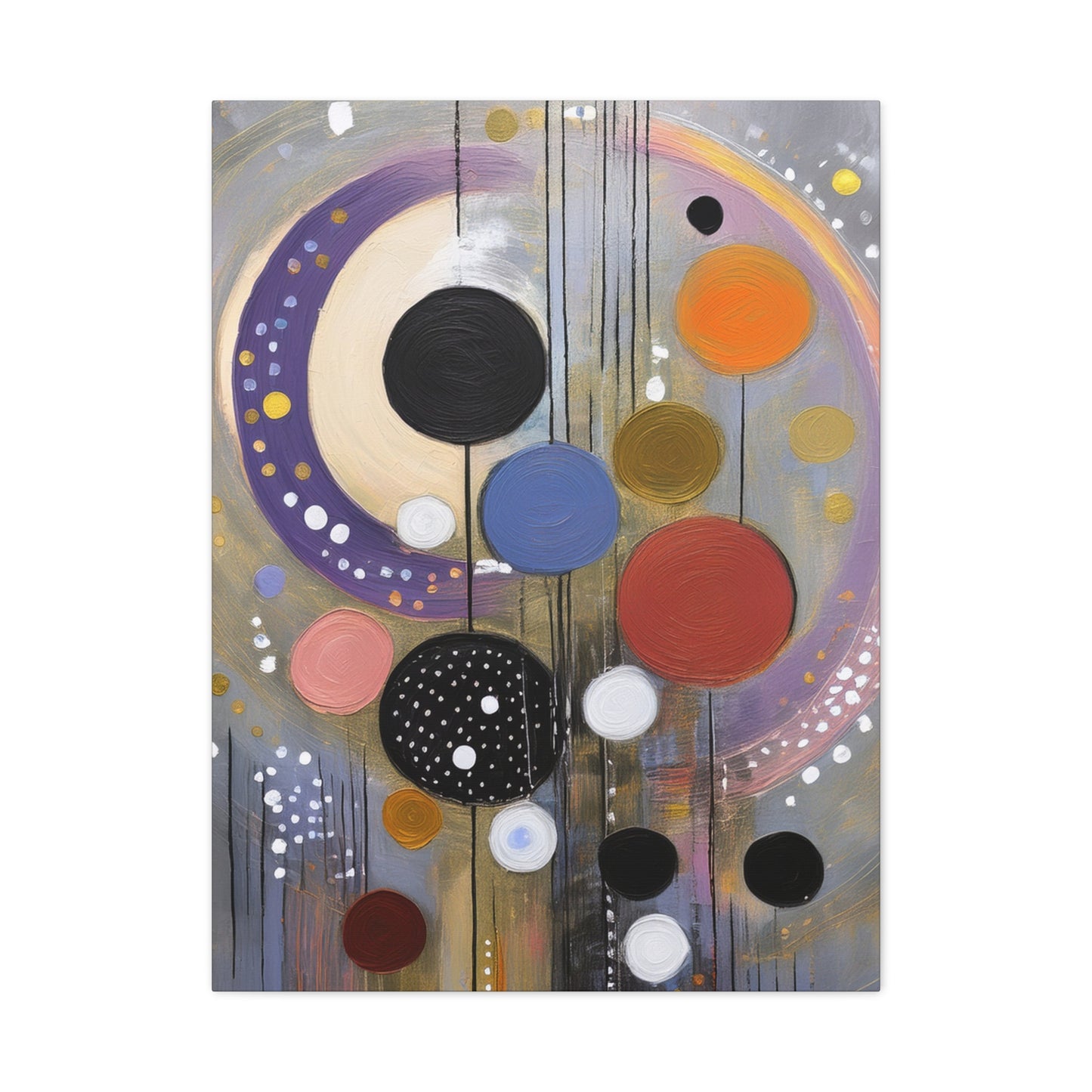 Abstract Oil Painting Print Canvas 20x24,20x30,24x30 24x32,24x36,30x40 32x48,36x48,40x60 Pine-Wood Inner Frame ABS-107