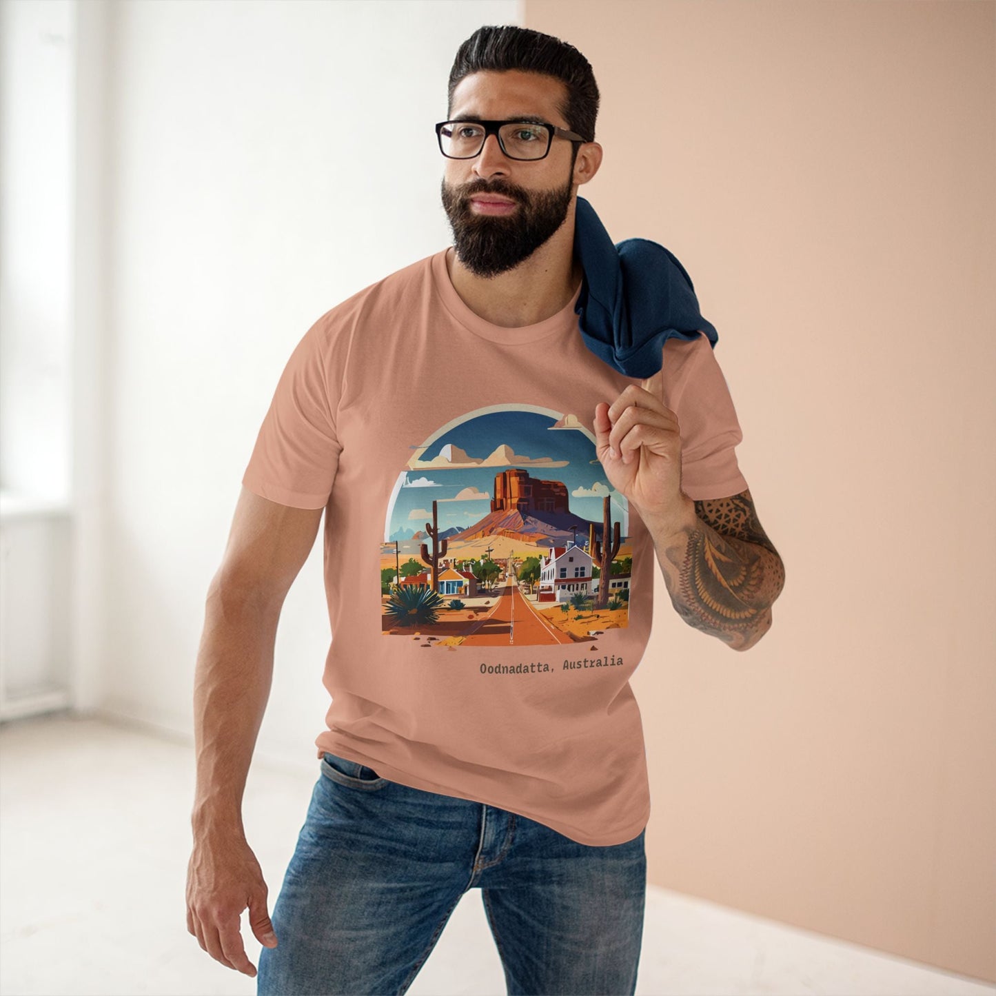 Australia Travel Shirt Unisex Premium Cotton Art Tee With Original Design By Retro2Nova TT21