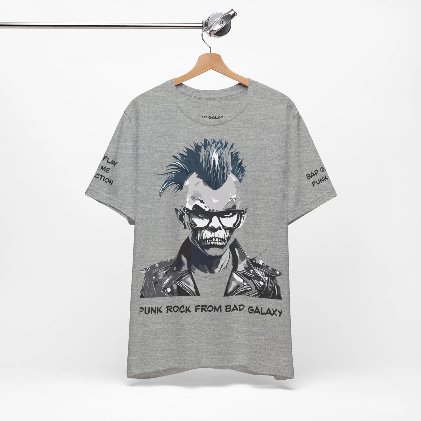 Punk Rocker Graphic Design Unisex Cotton Tee 16