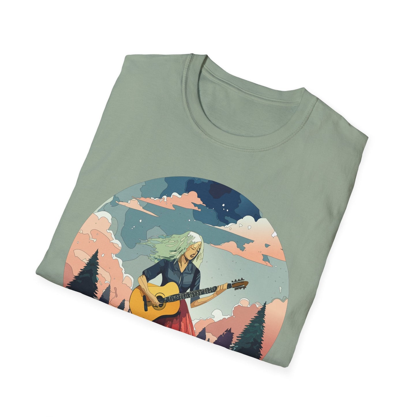 Womens Graphic T Shirt Art Design Ladies Tee Softstyle Gildan 64000 100 Percent Cotton