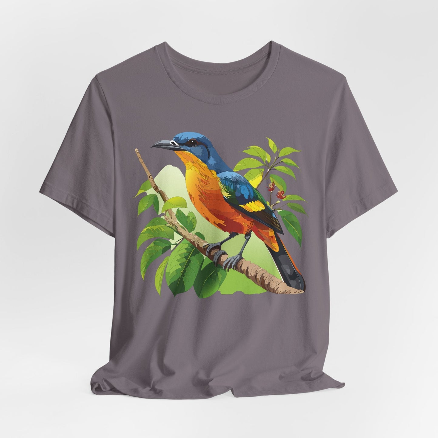 Unisex Animal Design Tee Shirt With Wildlife Graphics For Casual Everyday Wear And Comfort