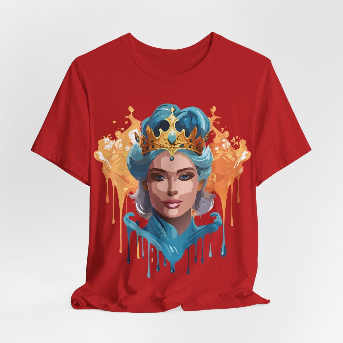 Queen Graphic Tee Unisex Jersey Short Sleeve Premium Quality Adelpha Vintage Inspired Artwork
