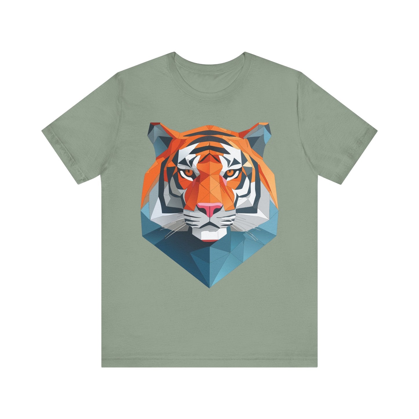 Unisex Animal Artwork Tee Shirt With Wild Animals Design For Everyday Wear And Comfort