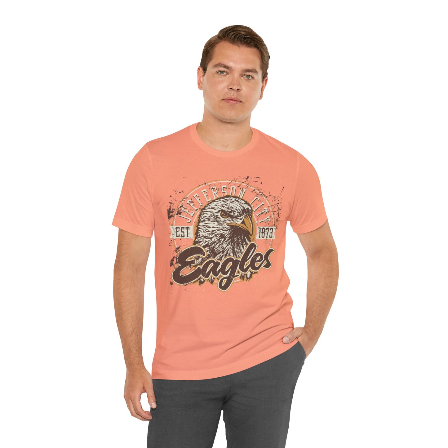 Sports Team Vintage Tee, Football Graphic T-Shirt, Eagle Graphic T-Shirt, Vintage Shirt, Design Football Tees