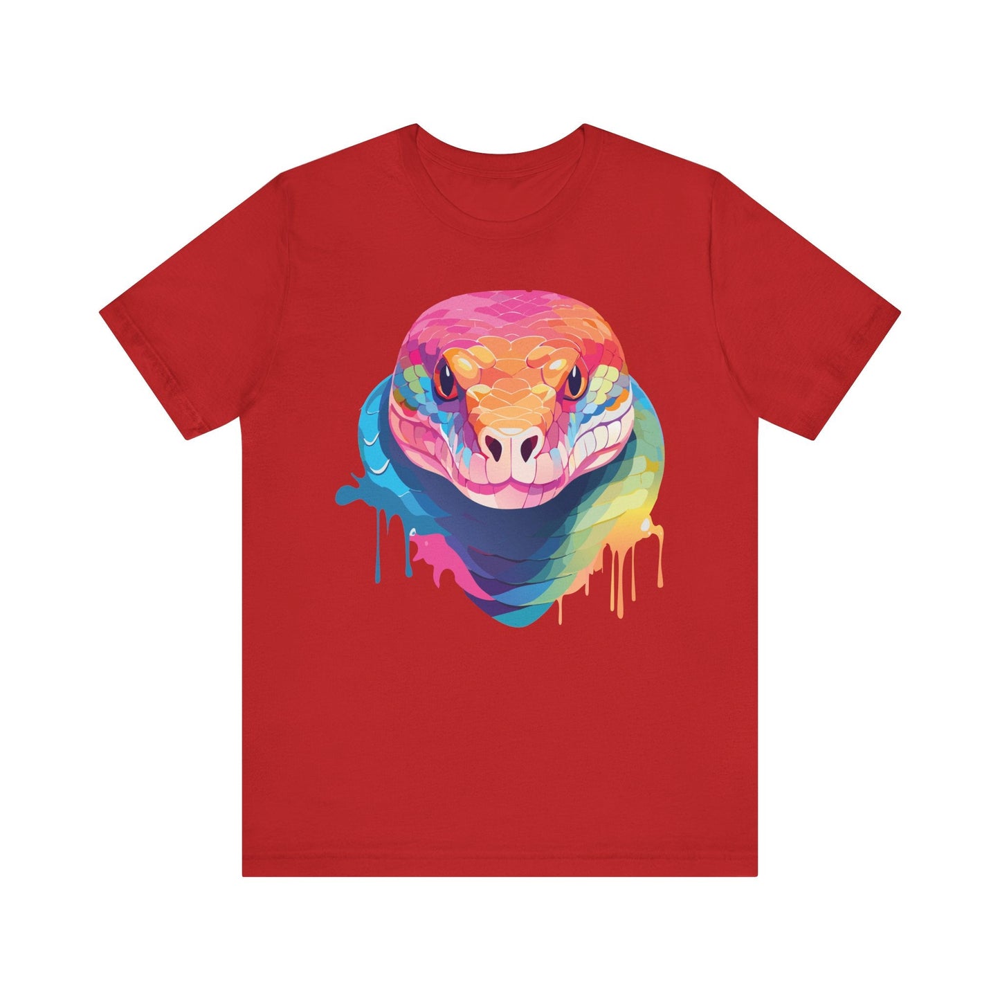 Unisex Animal Shirt With Art Design Wild Animals Graphic Print Casual Short Sleeve Tee