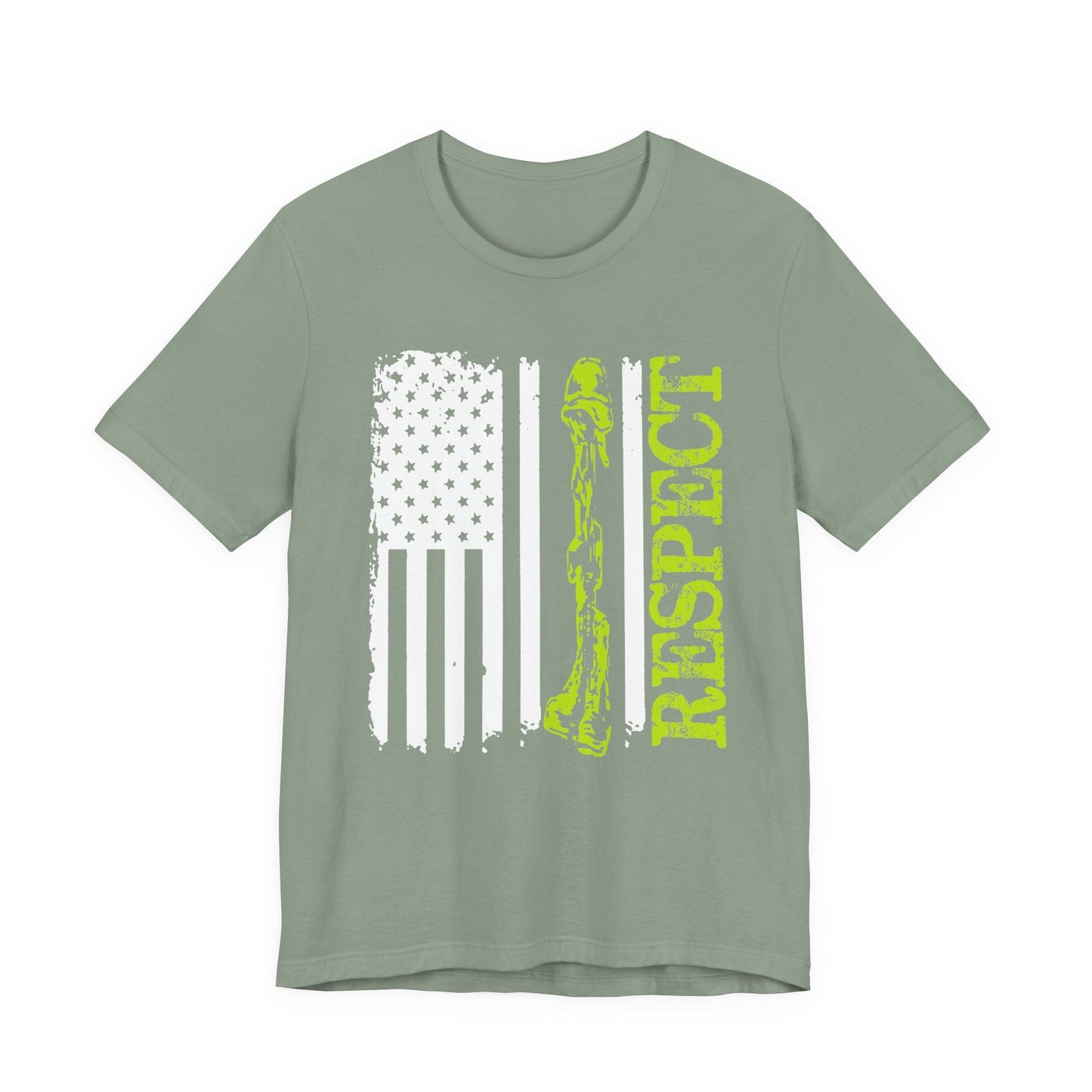 Army Veteran Patriotic Graphic Design Unisex Cotton T-Shirt v57