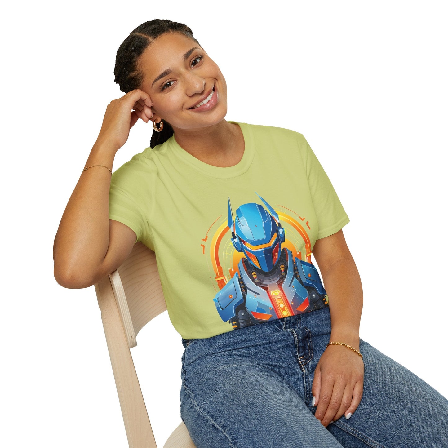 Cyborg Tee Unisex Robot Shirt Terminator Shirt Softstyle 100 Percent Ring Spun Cotton
