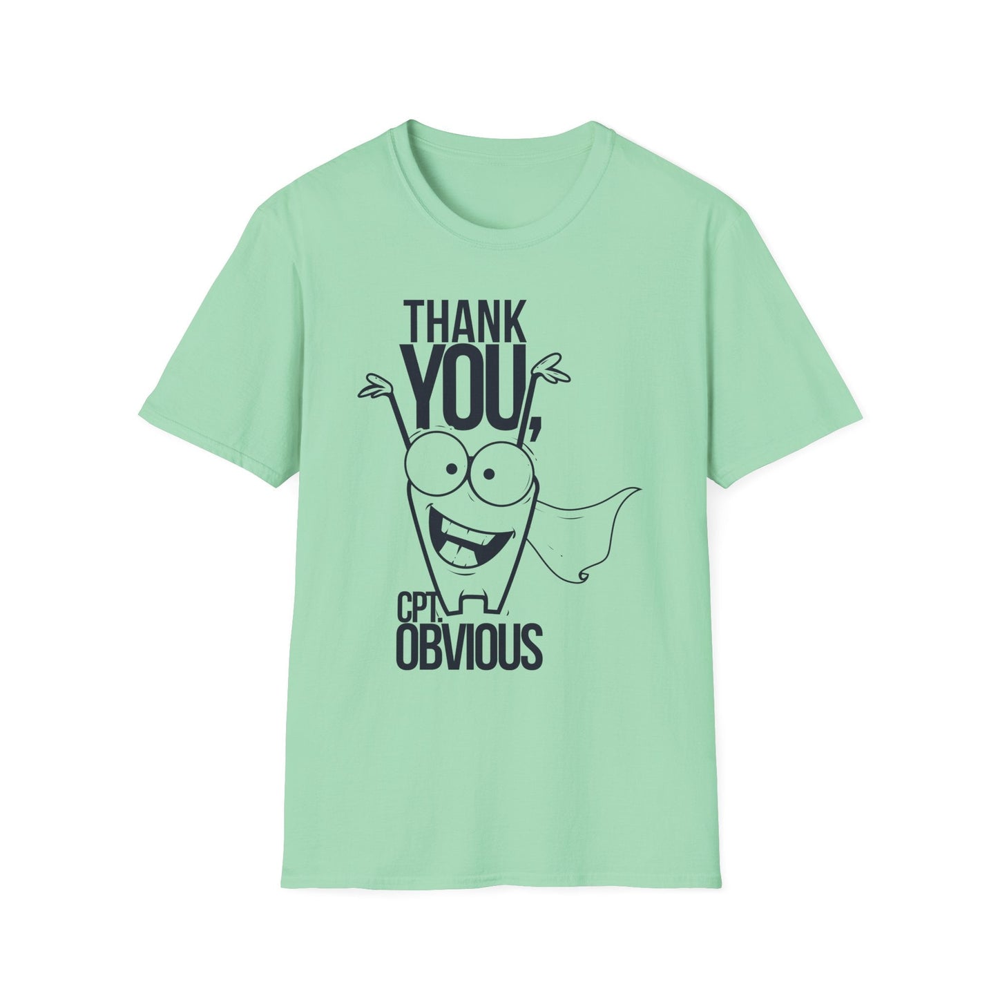 Cartoon T Shirt Animation Funny Tee Unisex Gildan Softstyle 64000 Ring Spun Cotton