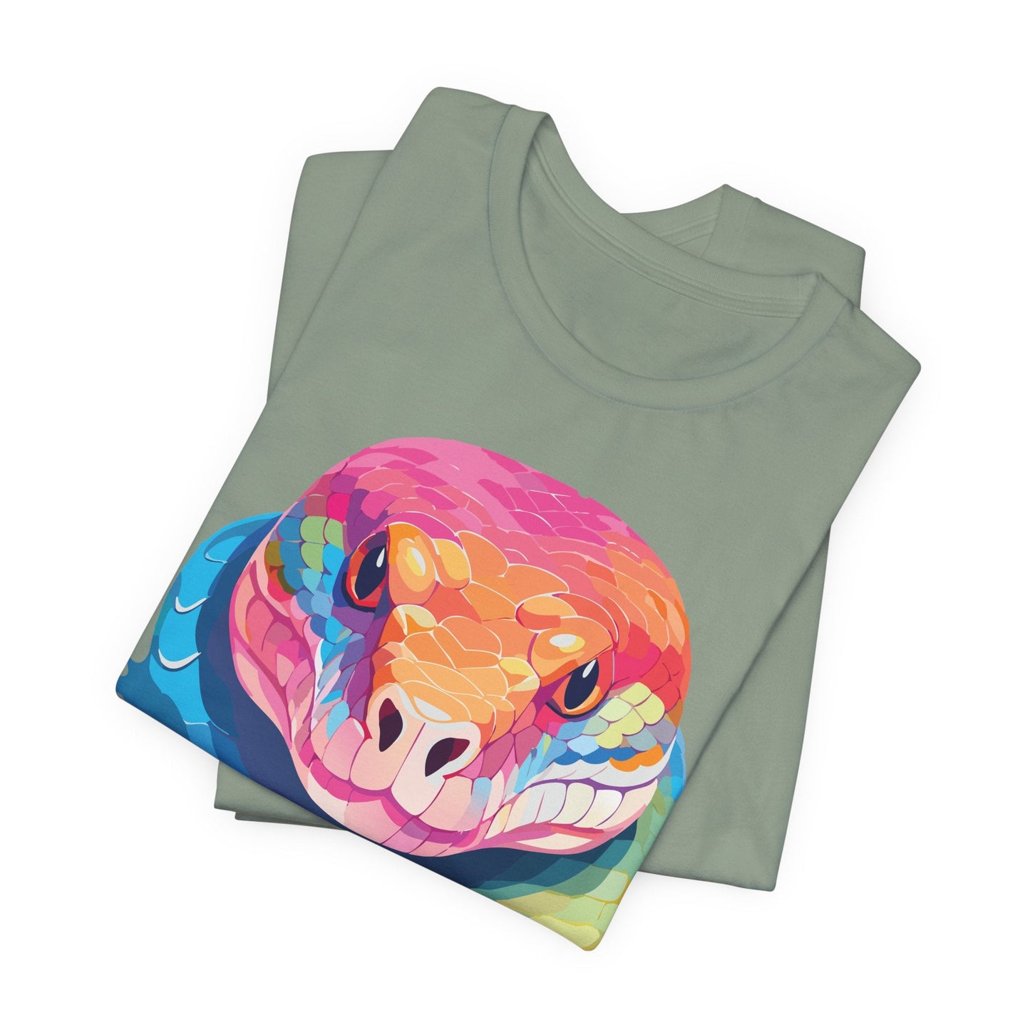 Unisex Animal Shirt With Art Design Wild Animals Graphic Print Casual Short Sleeve Tee