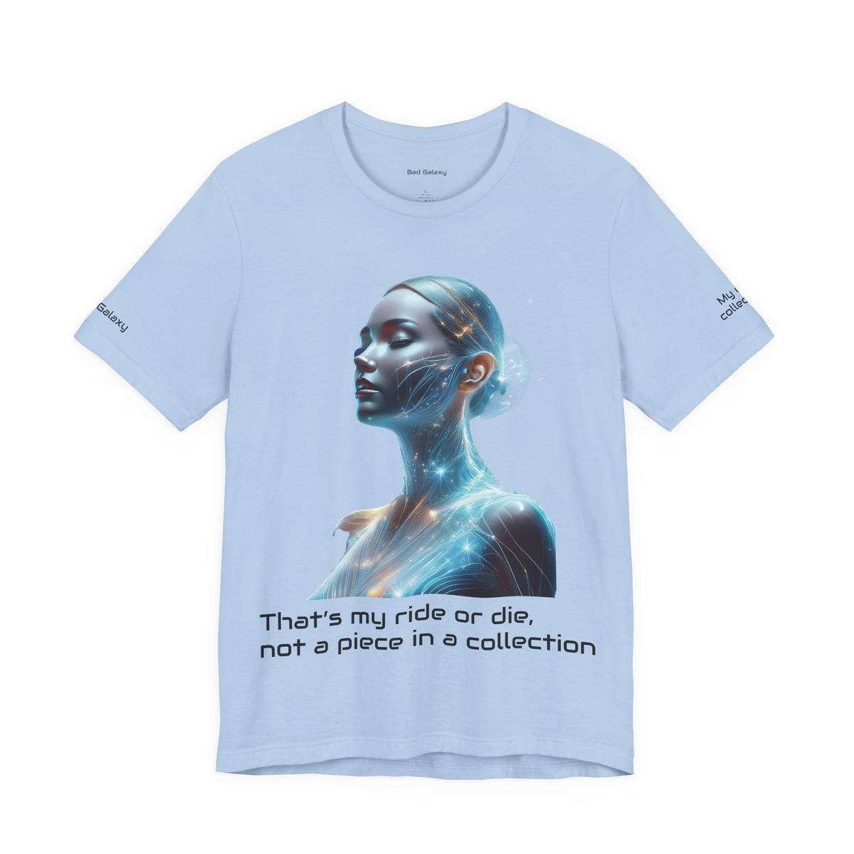 Car Graphic Unisex Cotton Bella+Canvas Tee with Art Design b15
