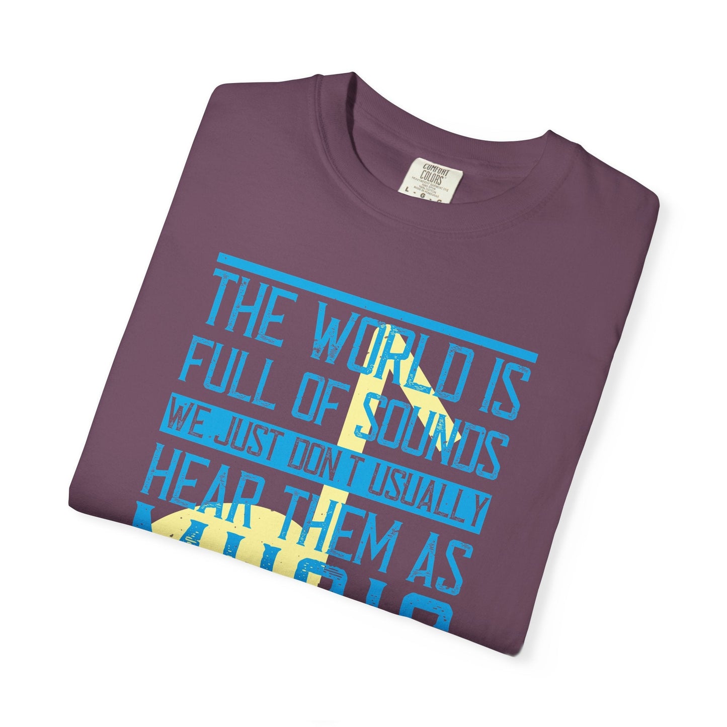 Music Graphic Design Unisex Cotton T-shirt m45