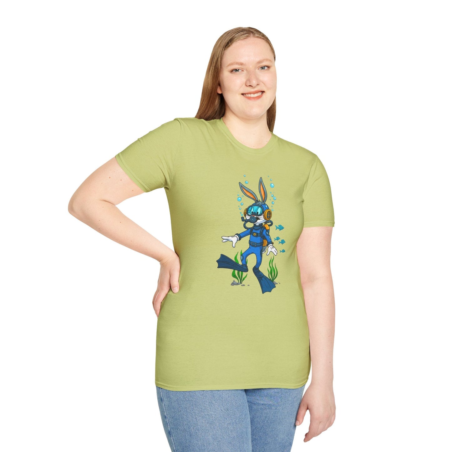 Bugs Bunny Shirt Unisex T Shirt Cartoon Tee Animation Design Softstyle Graphic Cotton