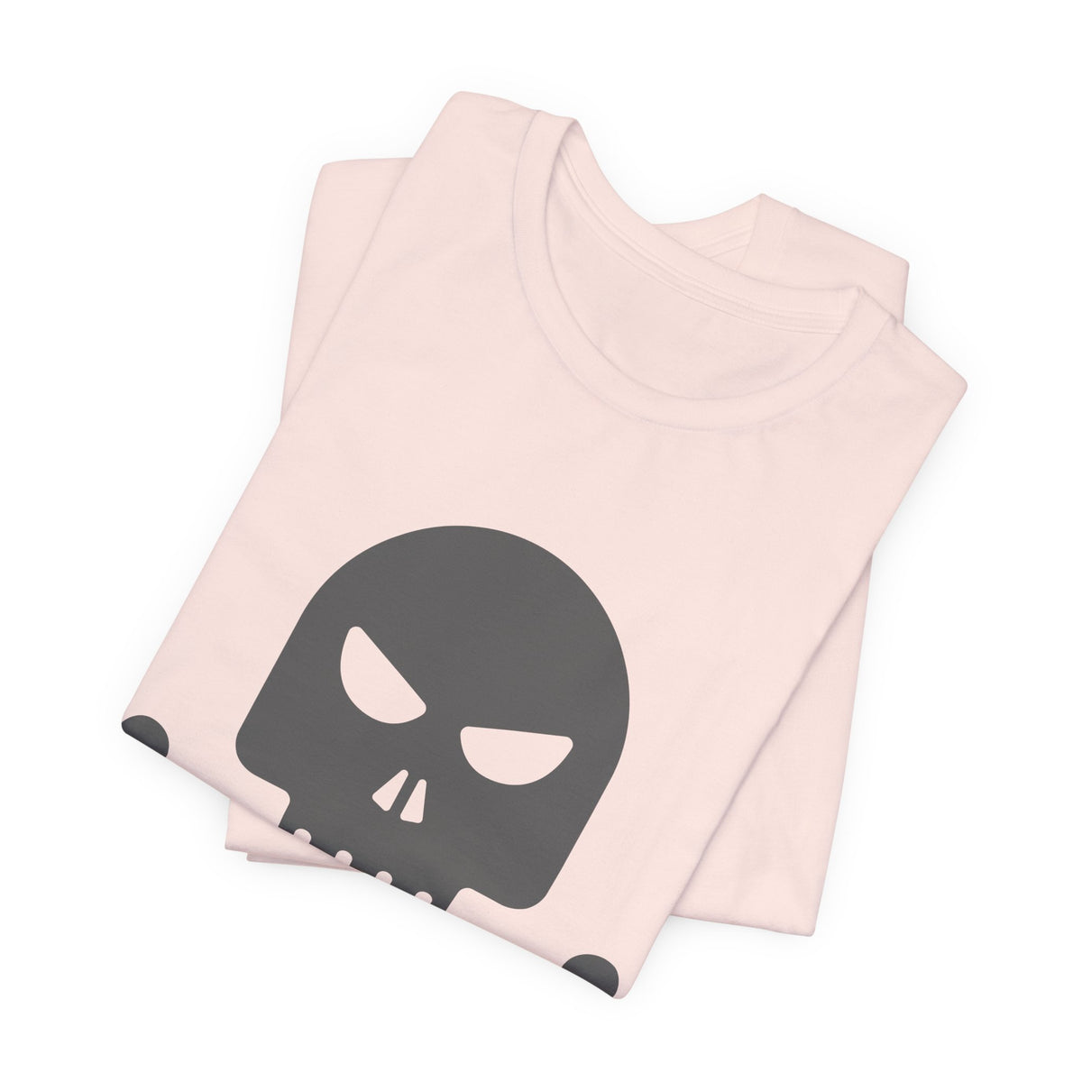 Camiseta unisex de algodón con calavera