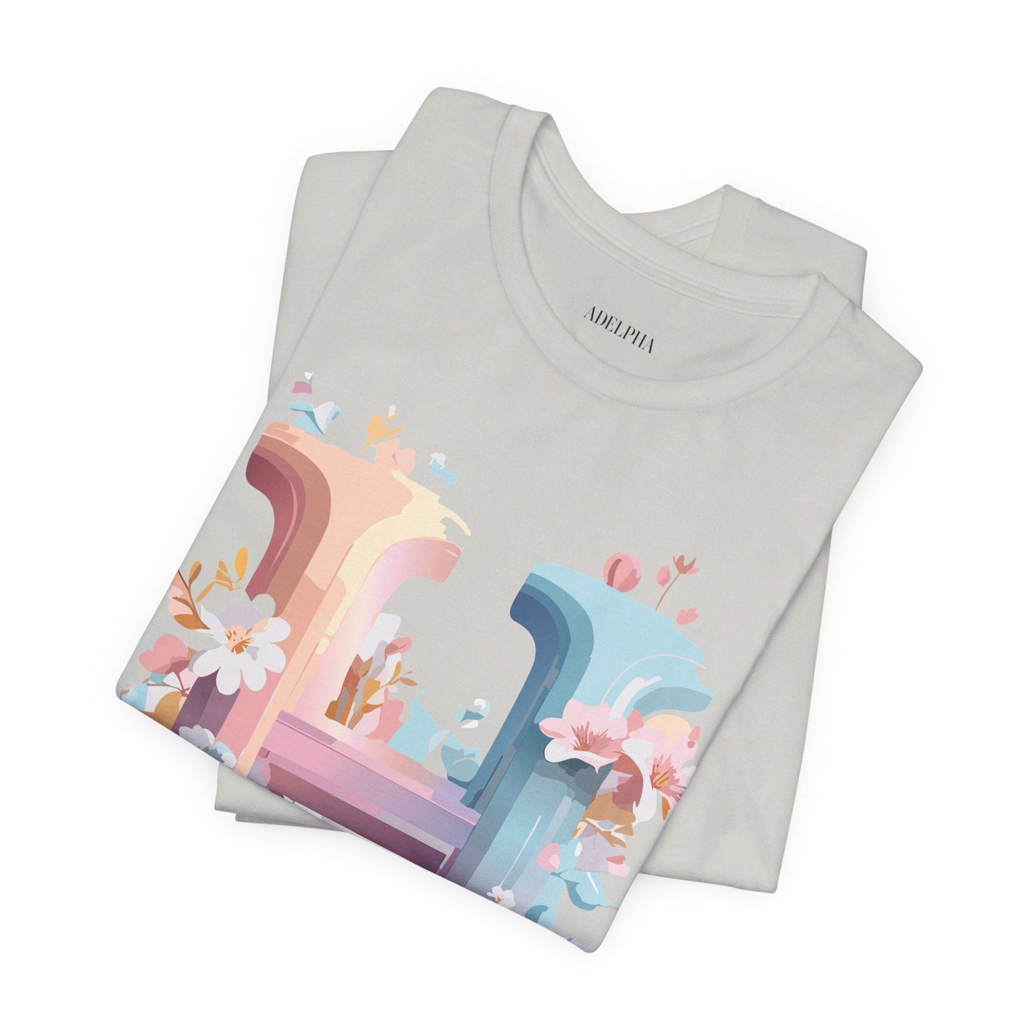 Letter H Graphic T Shirt Unisex Jersey Short Sleeve Tee By Adelpha Vintage Artwork