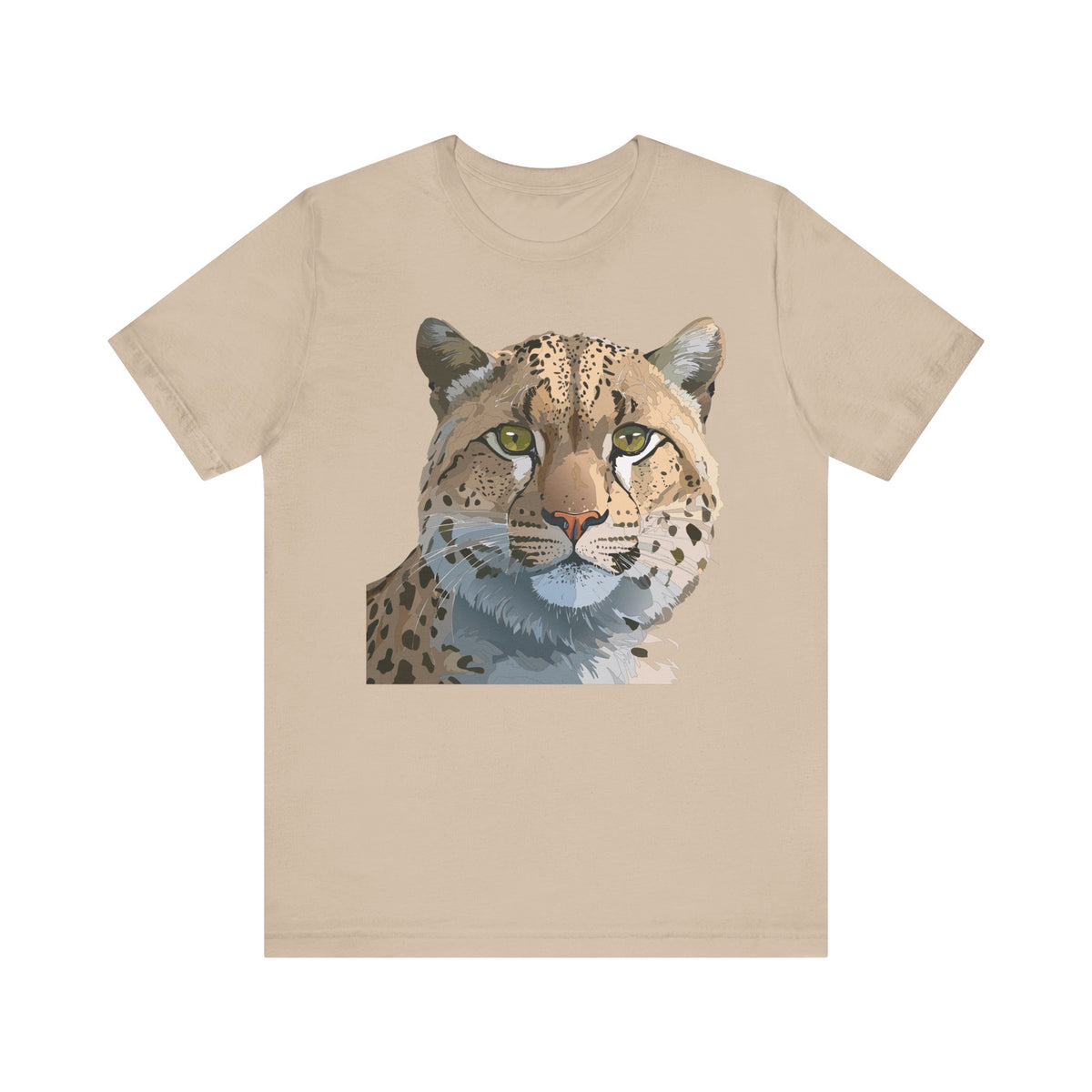 Wild Animals  Graphic Unisex Cotton Bella+Canvas Tee with Art Animal Design ab44