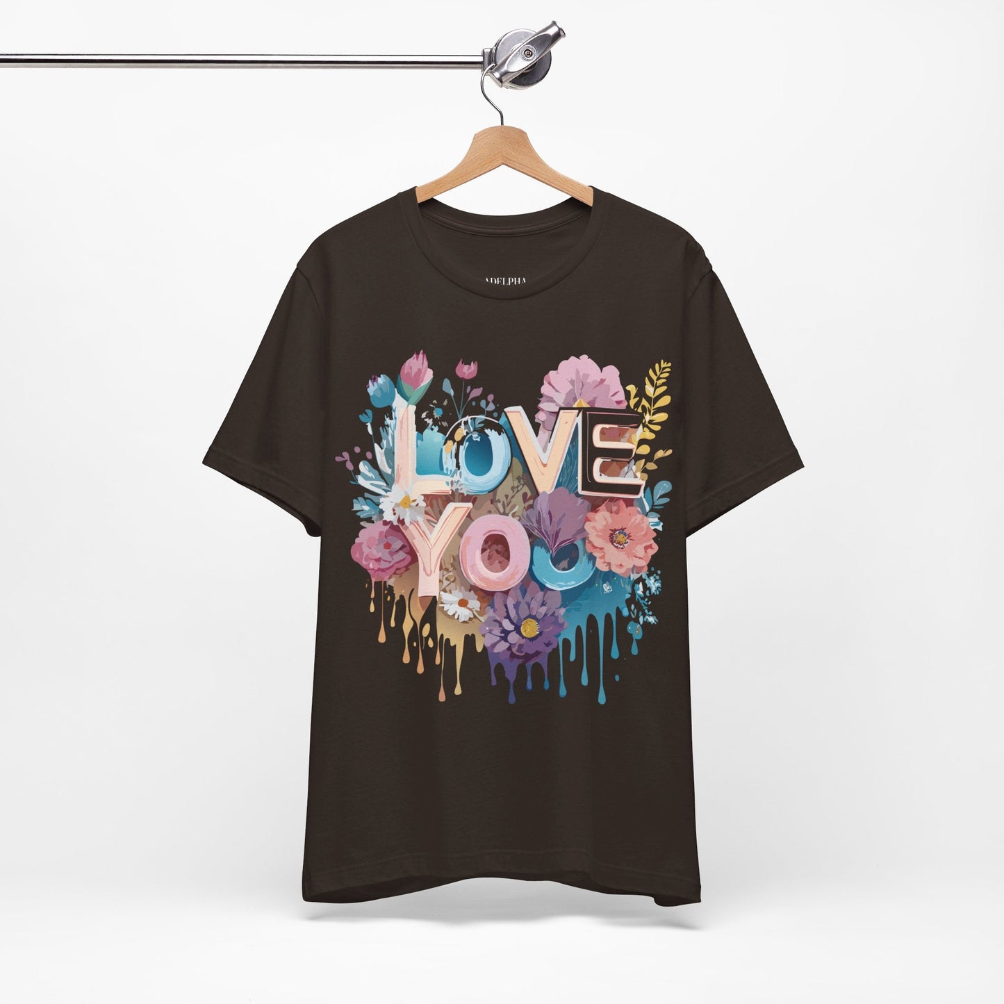 Valentine Graphic T Shirt Unisex Jersey Short Sleeve Adelpha Art Design Tee Vintage Inspired