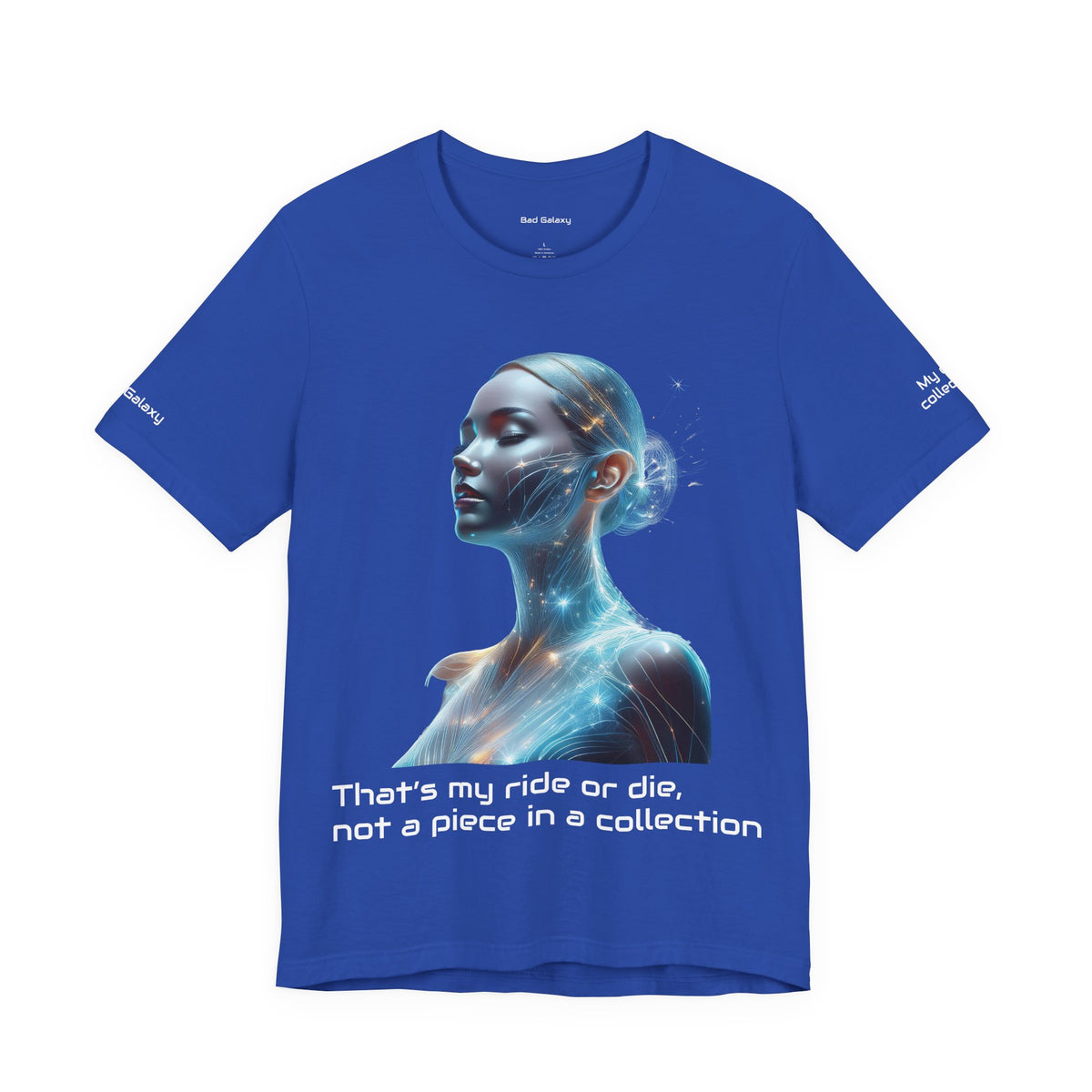 Car Graphic Unisex Cotton Bella+Canvas Tee with Art Design b15