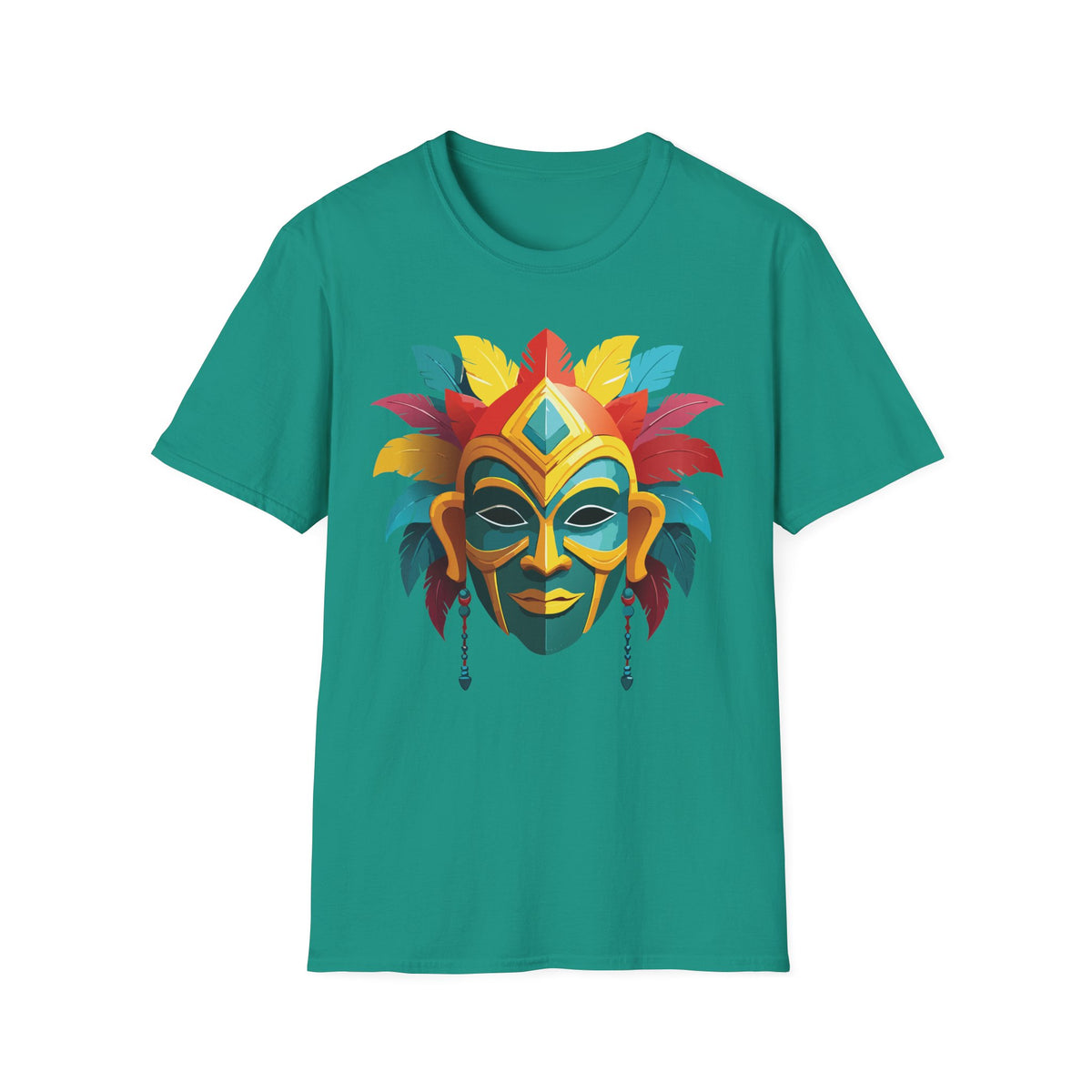 Mask Masquerade Carnival Graphic Tee Gildan Unisex 100 Cotton Tee Shirt m33