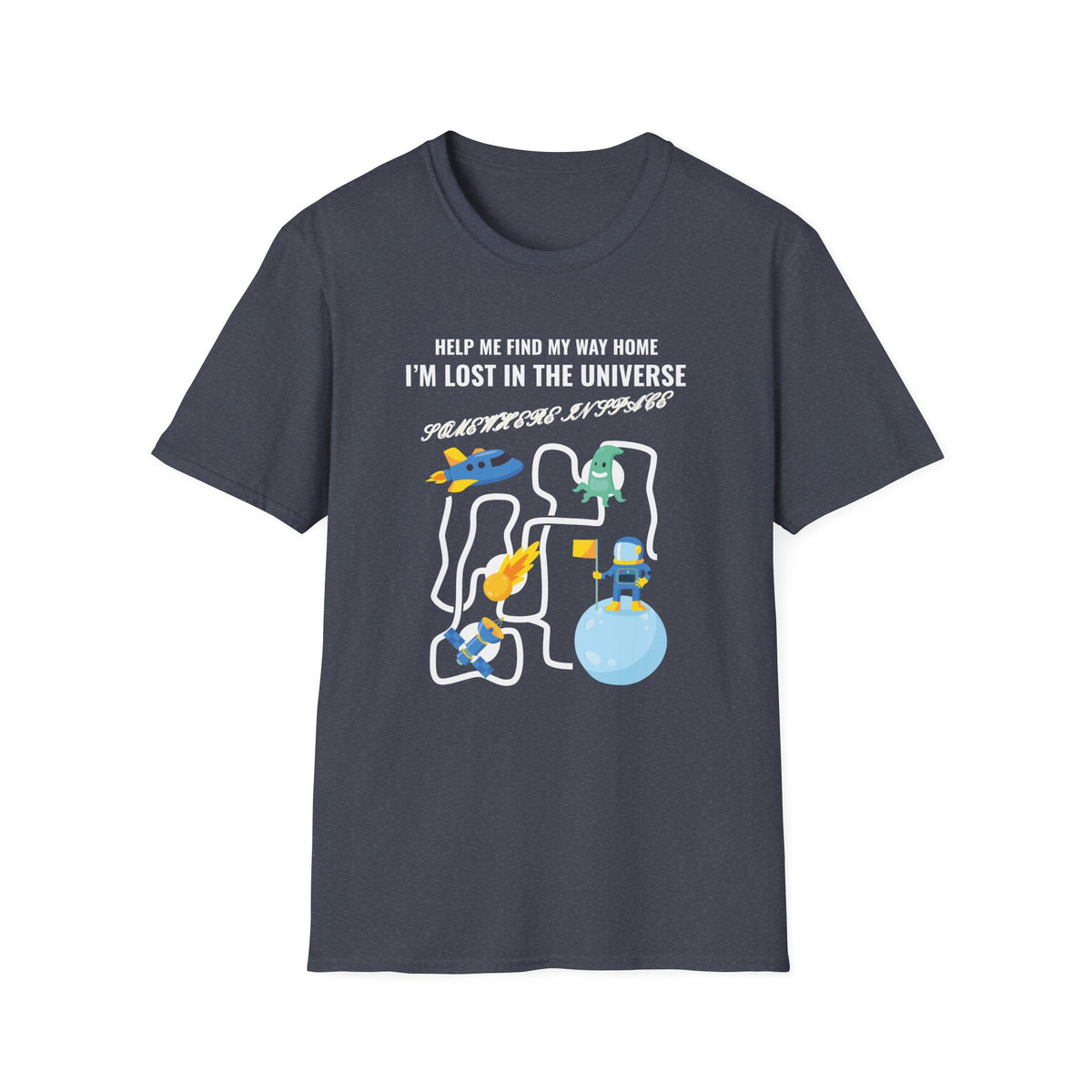 Funny UFO Aliens Graphic Unixes Gildan 100 Cotton Tee Shirt 122