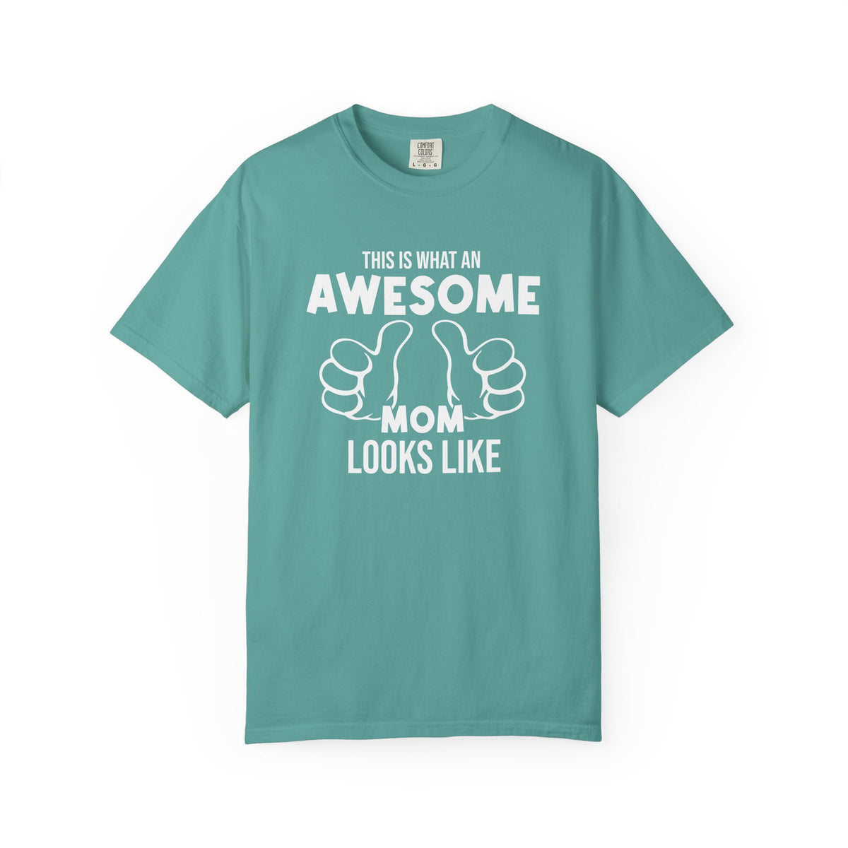 Mom T-shirt Mother's Day Mama Tee Unisex Comfort Colors Garment-Dyed Cotton h25